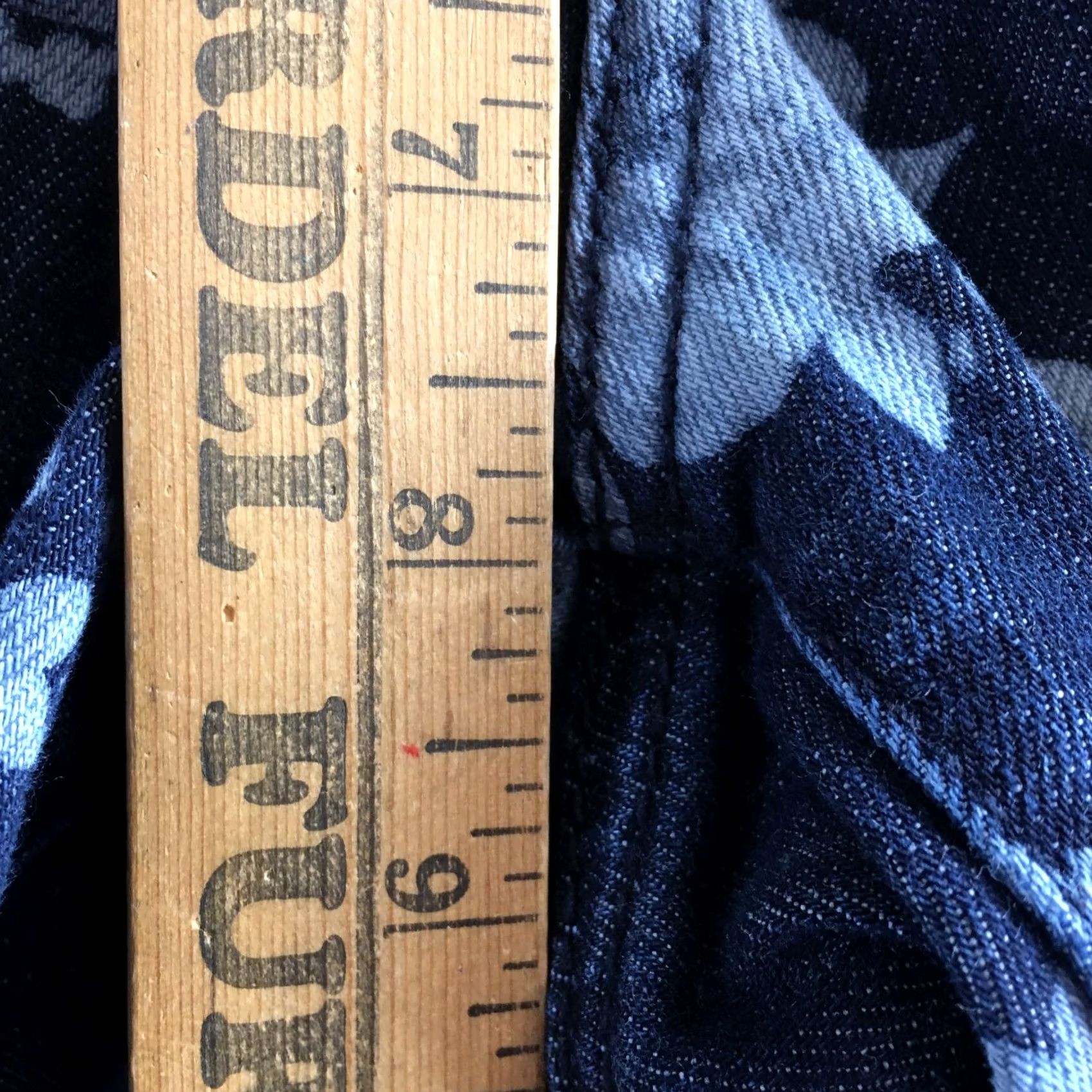 American Eagle Outfitters American Eagle Jegging Jeans Womens 8 Regular Blue Denim Floral Print Low Rise Jeans Womens 8 Regular Blue Floral Print Denim Size 30" / US 8 / IT 44 - 7 Thumbnail