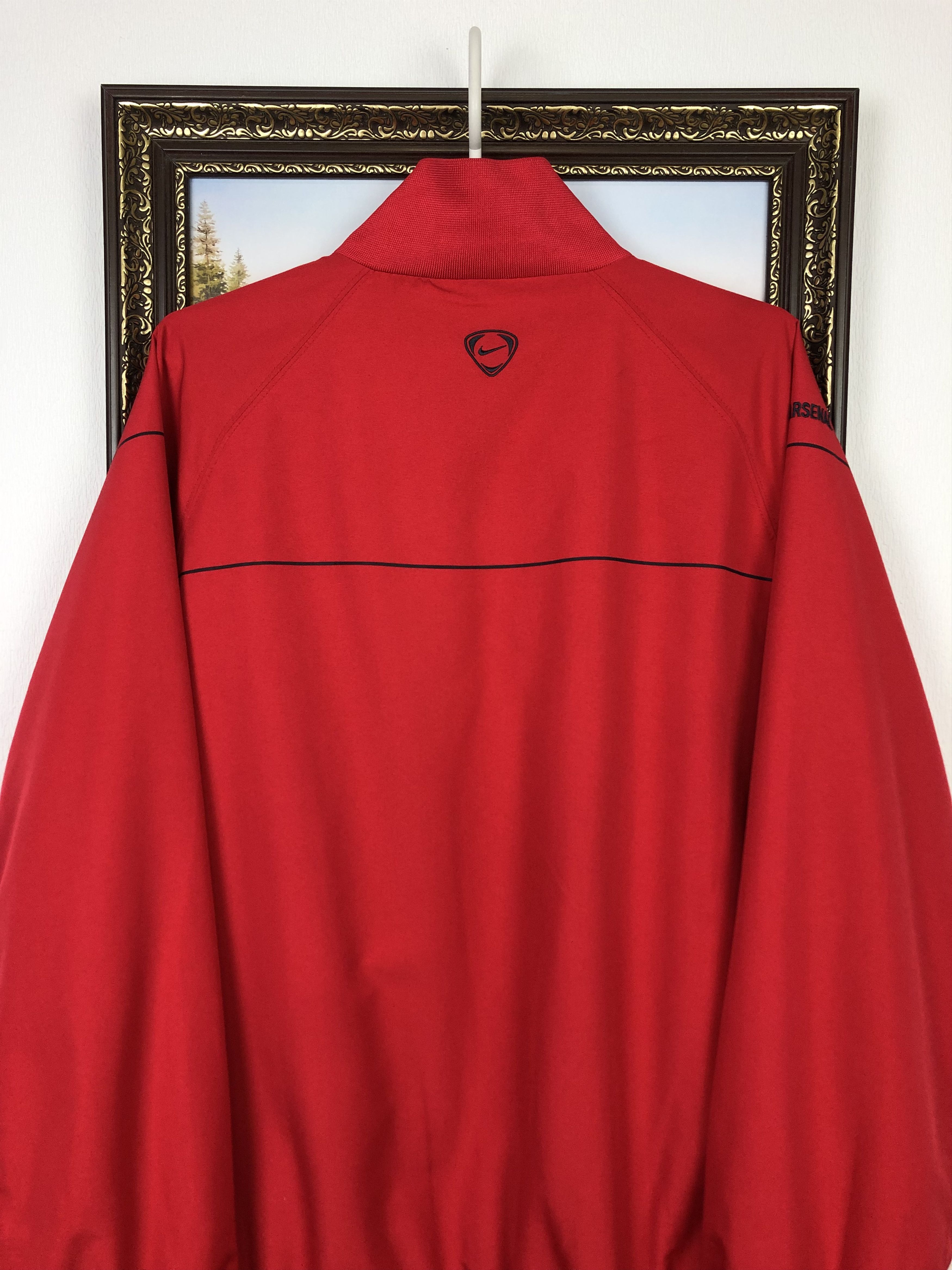 Nike Vintage Nike Arsenal Football Jacket Soccer Track Gunners Size US XL / EU 56 / 4 - 9 Thumbnail
