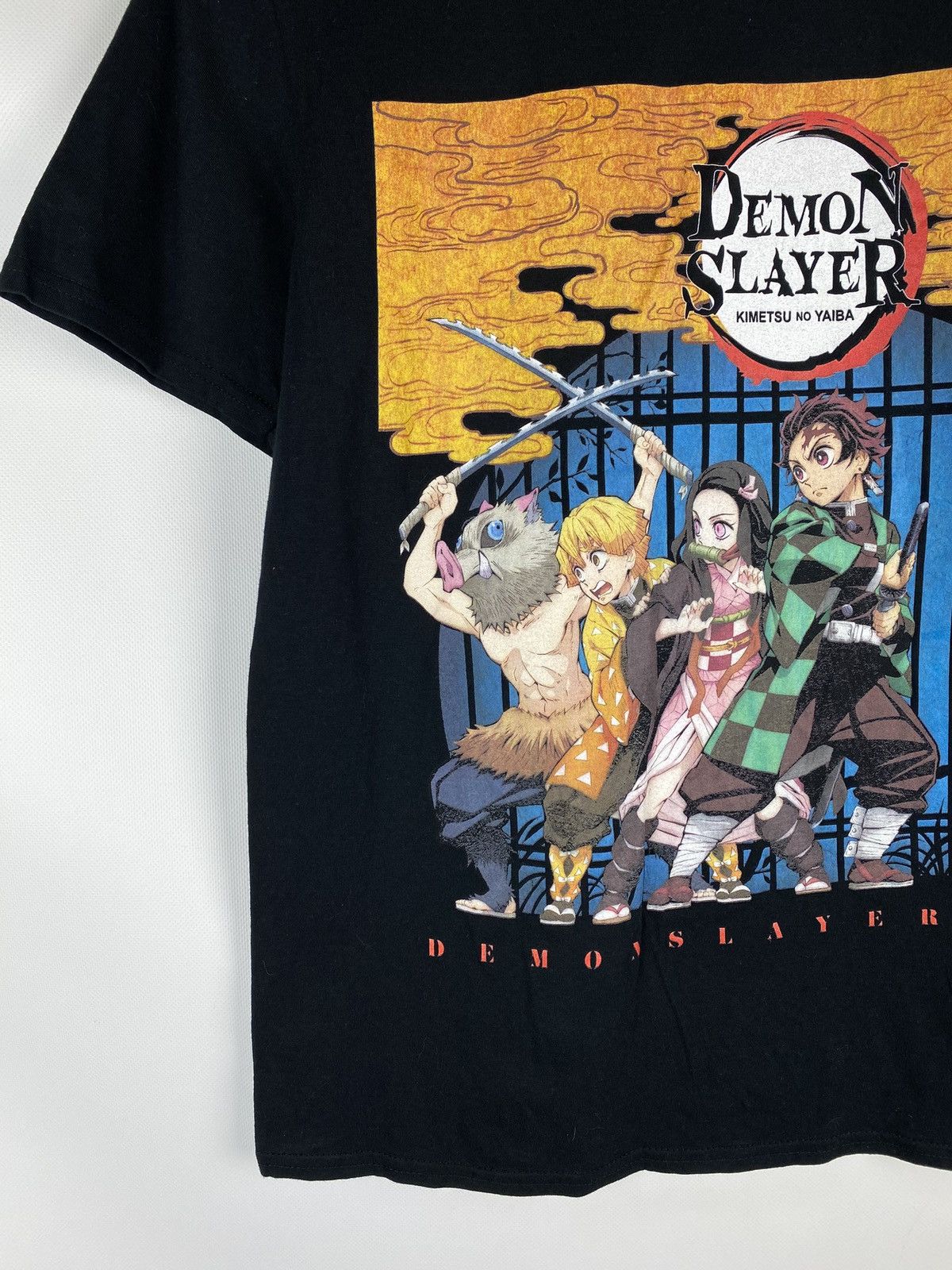 Anime Demon Slayer Kimetsu No Yaiba Poster Anime T Shirt Size S Size US S / EU 44-46 / 1 - 7 Thumbnail