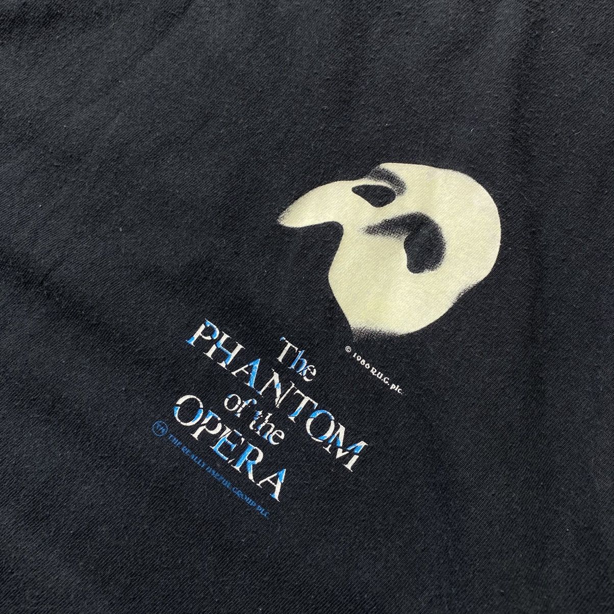 Band Tees Vintage RARE The Phantom Of The Opera 1986 Small logo tee Size US XL / EU 56 / 4 - 3 Thumbnail