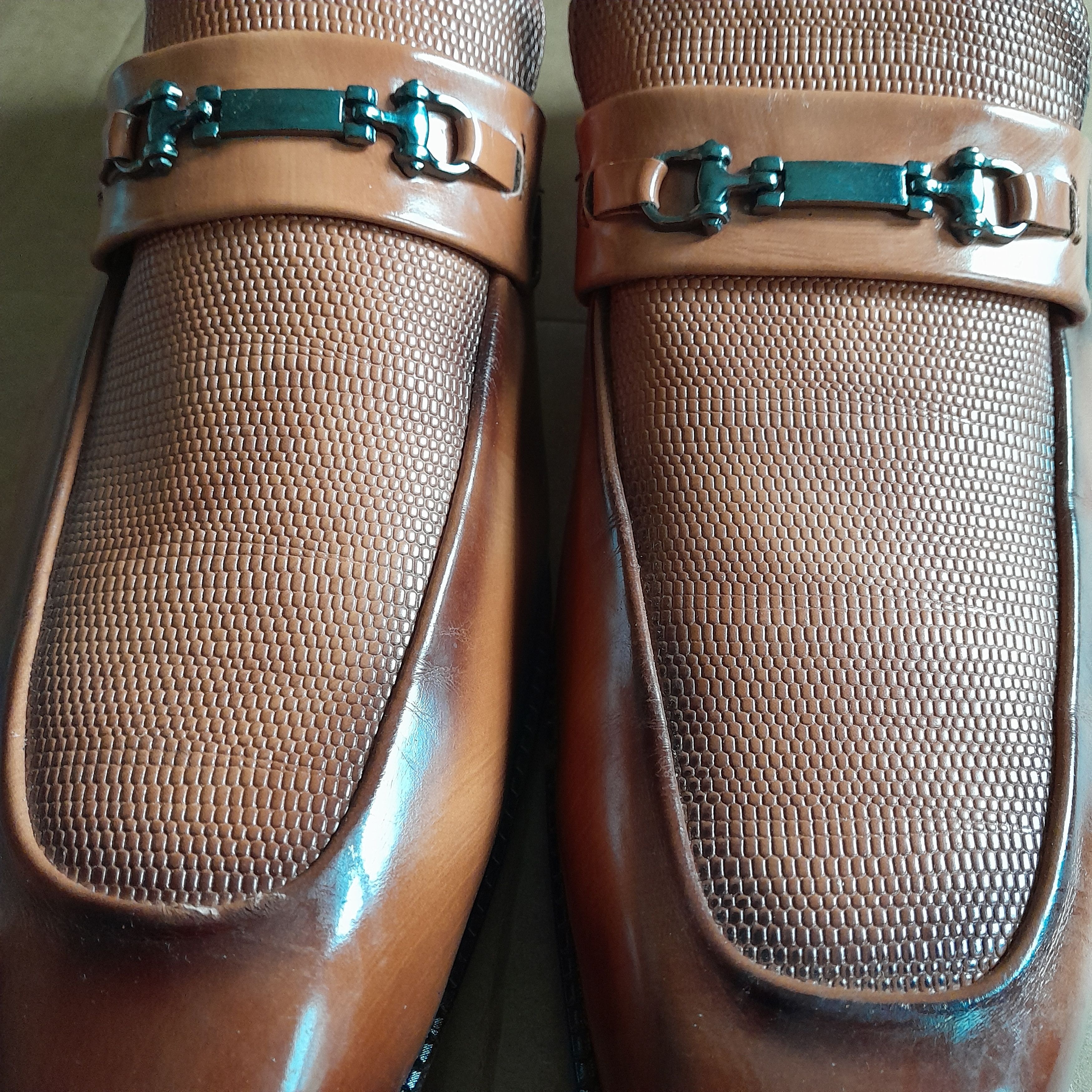 Other Antonio Cerrelli Elite Men’s Brown Leather Loafers Size US 12 / EU 45 - 3 Thumbnail