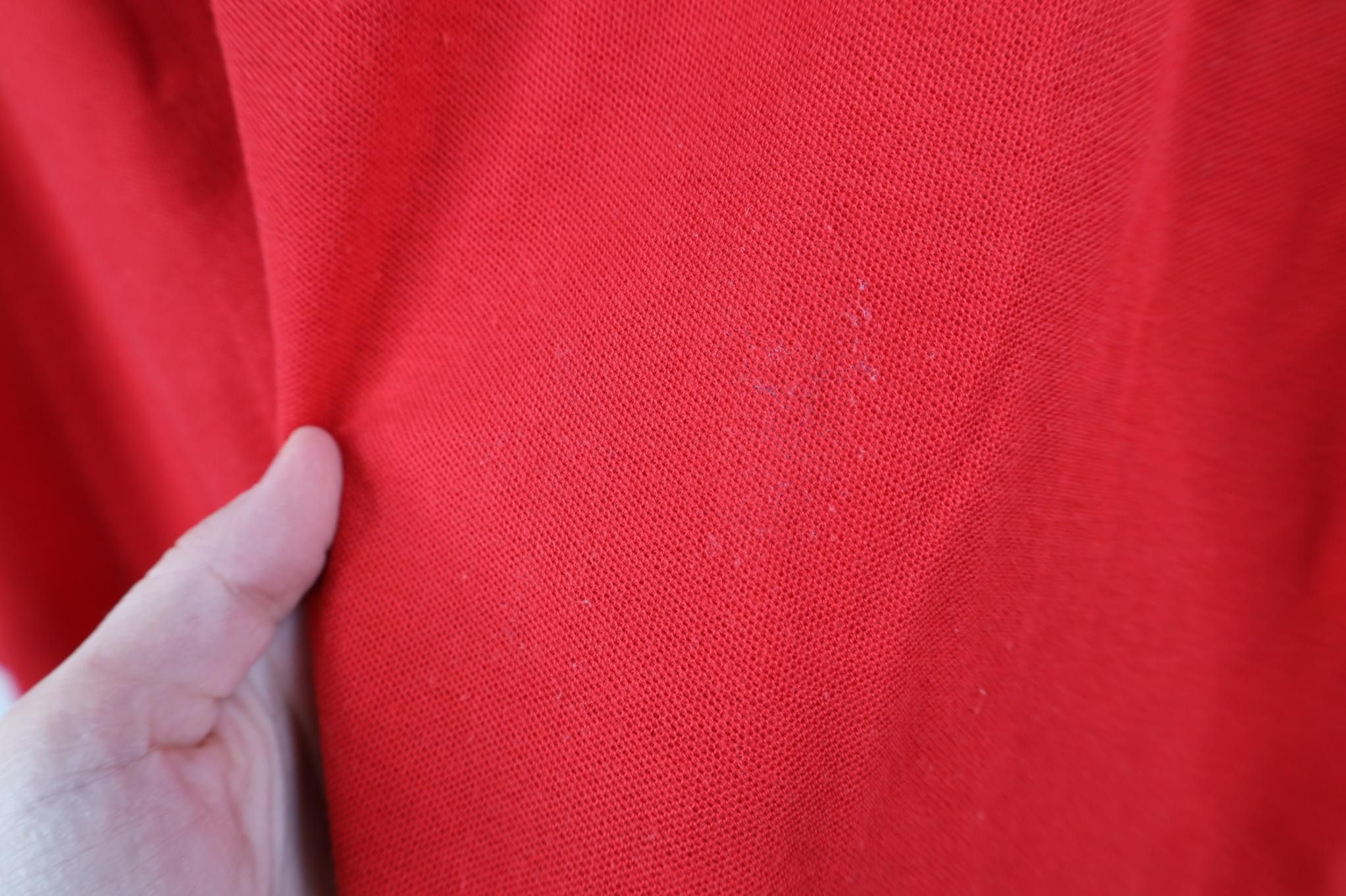 Levi's Vintage 80s Levis Spell Knit Collared Golf Polo Shirt Red Size US XL / EU 56 / 4 - 11 Thumbnail