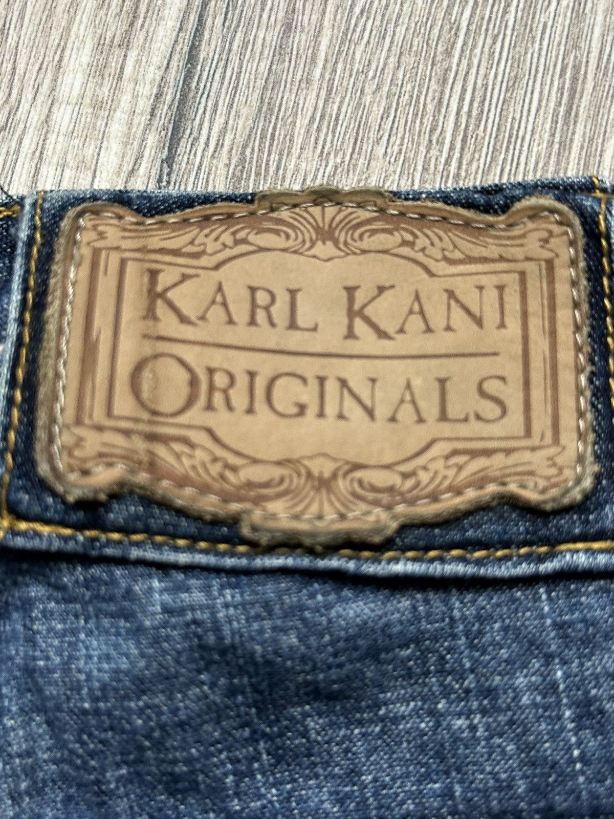 Karl Kani × Vintage DENIM RAP PANTS KARL KANI 🔘 TUPAC SHAKUR 🔘 Y2K SK8 🔘 XL 🔘 Size US 36 / EU 52 - 9 Thumbnail