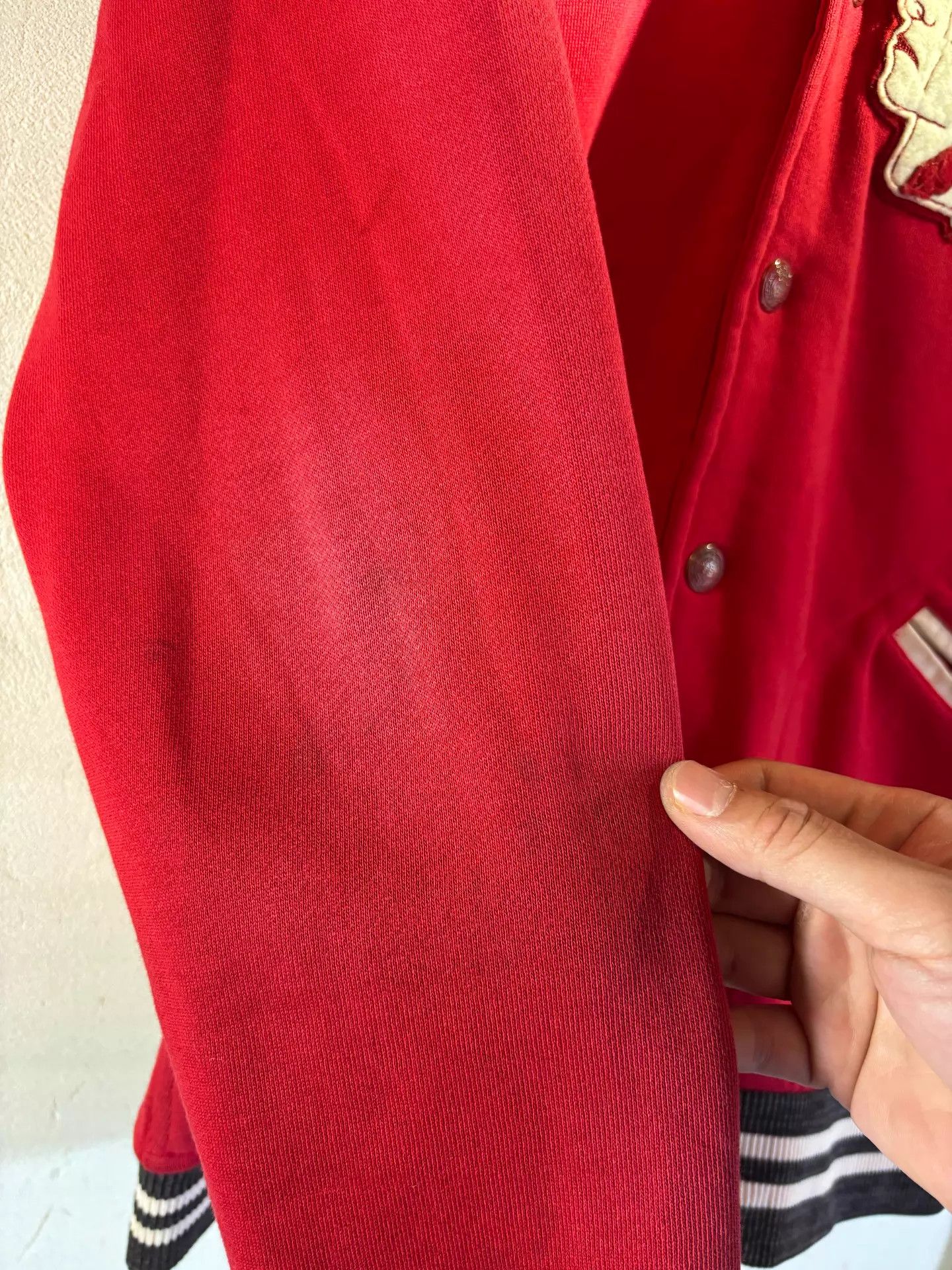 Polo Ralph Lauren RL Polo Rugby Raglan Jacket (L) 90’s Calfskin Pockets Size US L / EU 52-54 / 3 - 8 Thumbnail