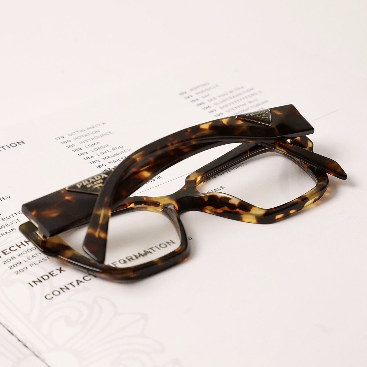 Prada PRADA 0PR 09ZV GLASSES Size ONE SIZE - 6 Thumbnail