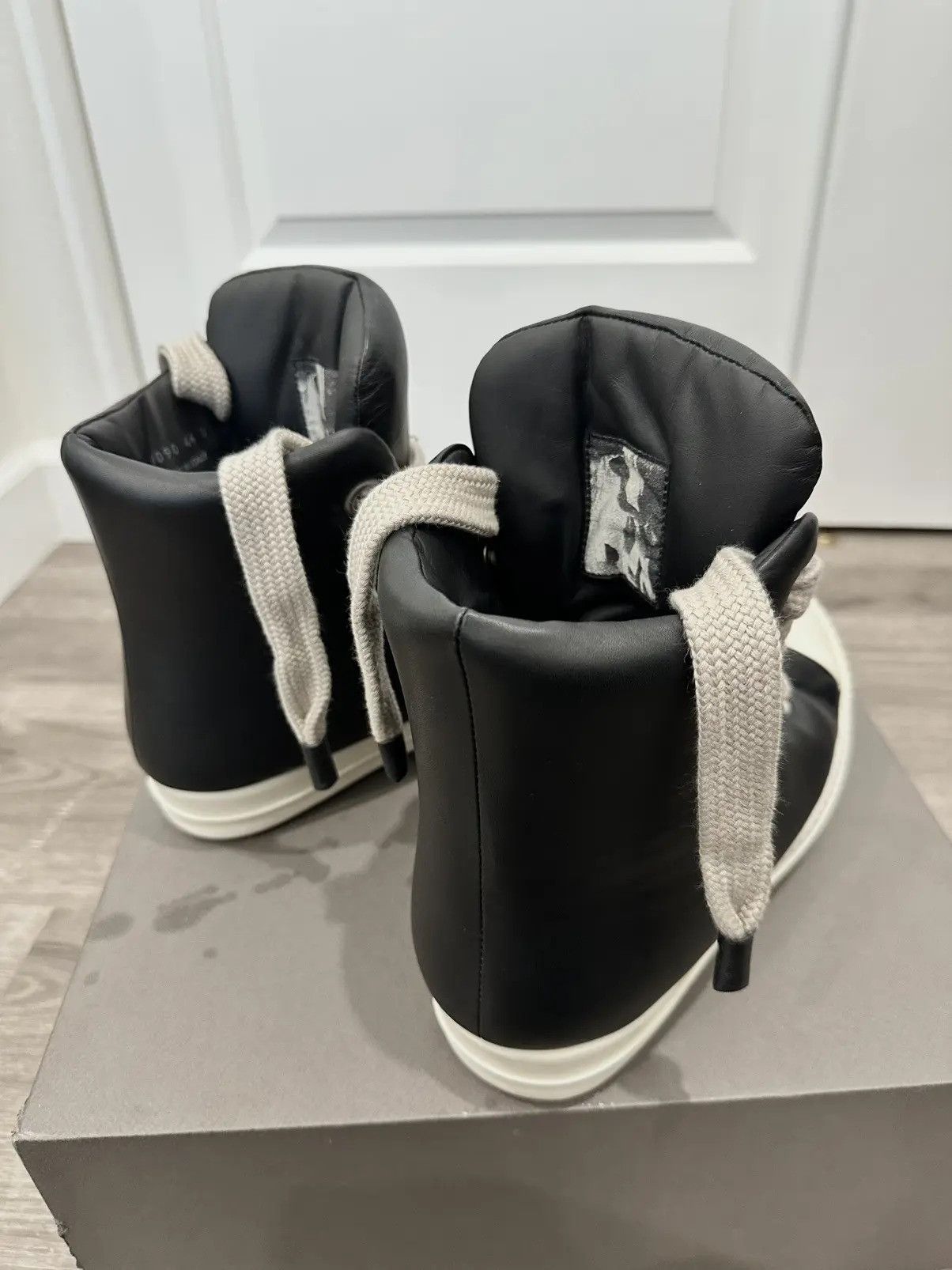 Rick Owens Rick Owens Jumbo Lace Padded Ramones High Size US 10.5 / EU 43-44 - 13 Thumbnail