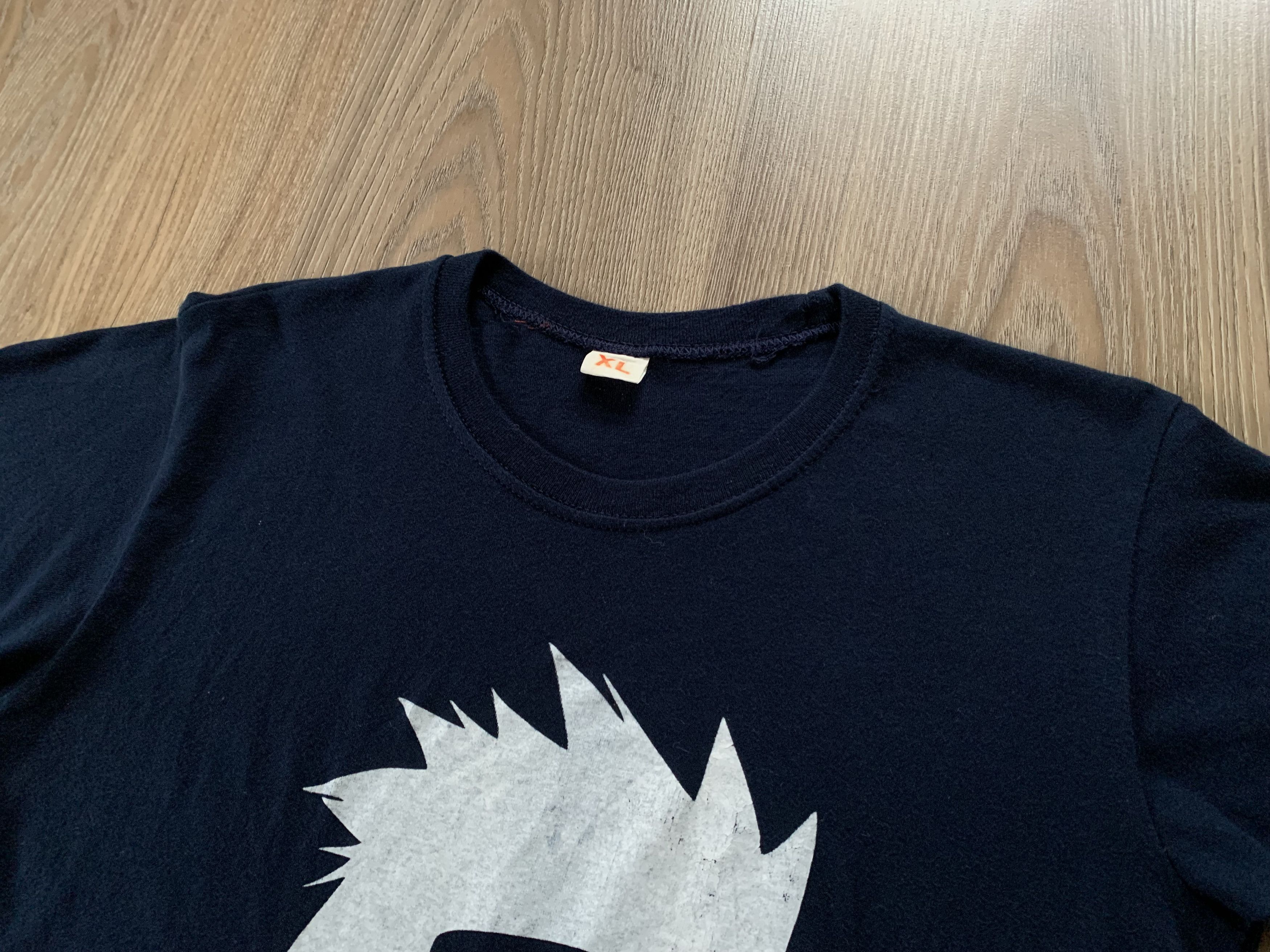 Anime × Japanese Brand × Vintage Rare Anime Naruto Uzumaki Big Print T Shirt Size US XL / EU 56 / 4 - 5 Thumbnail