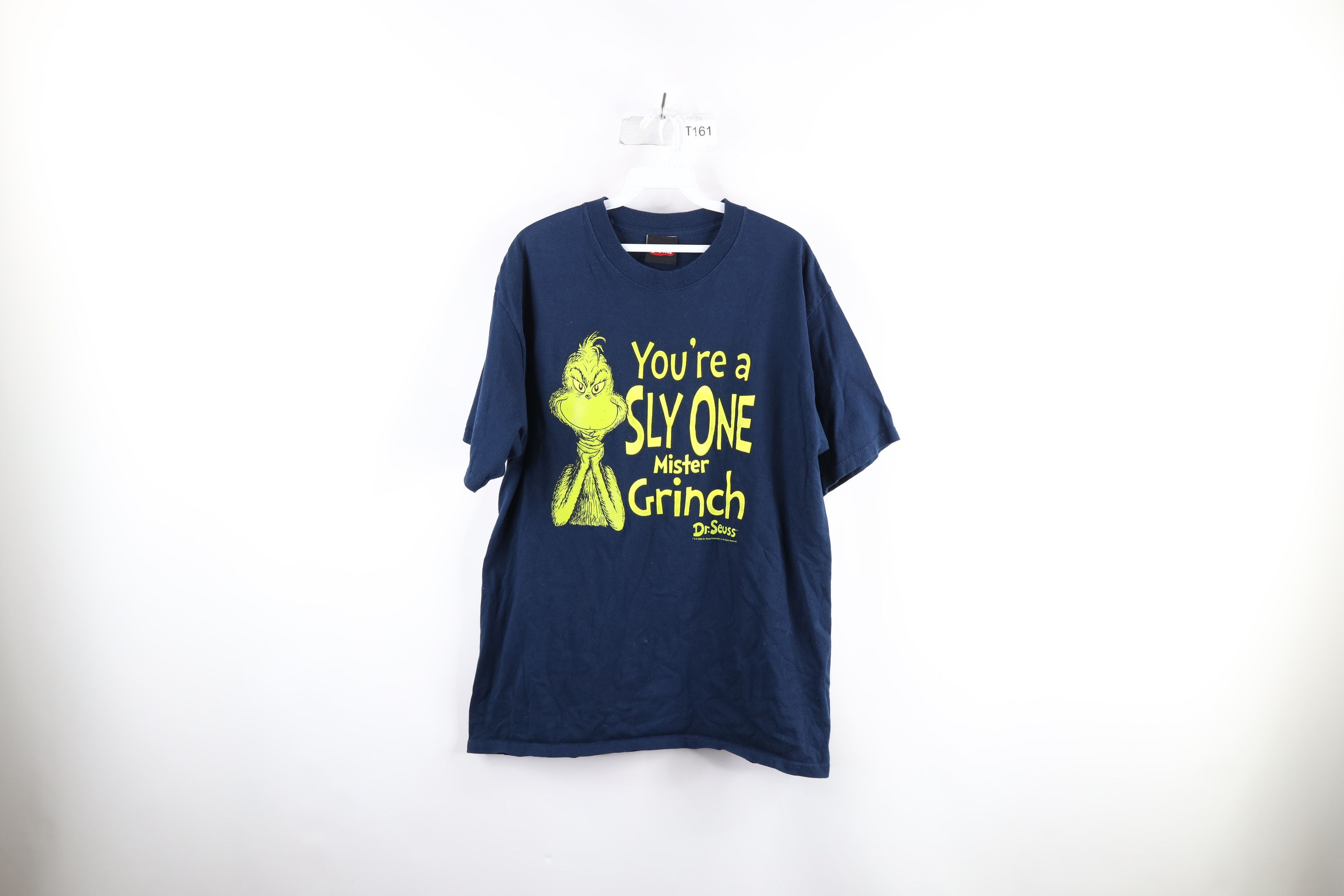 Vintage Vintage Y2K Dr Seuss Faded The Grinch Short Sleeve T-Shirt Size US L / EU 52-54 / 3 - 1 Thumbnail