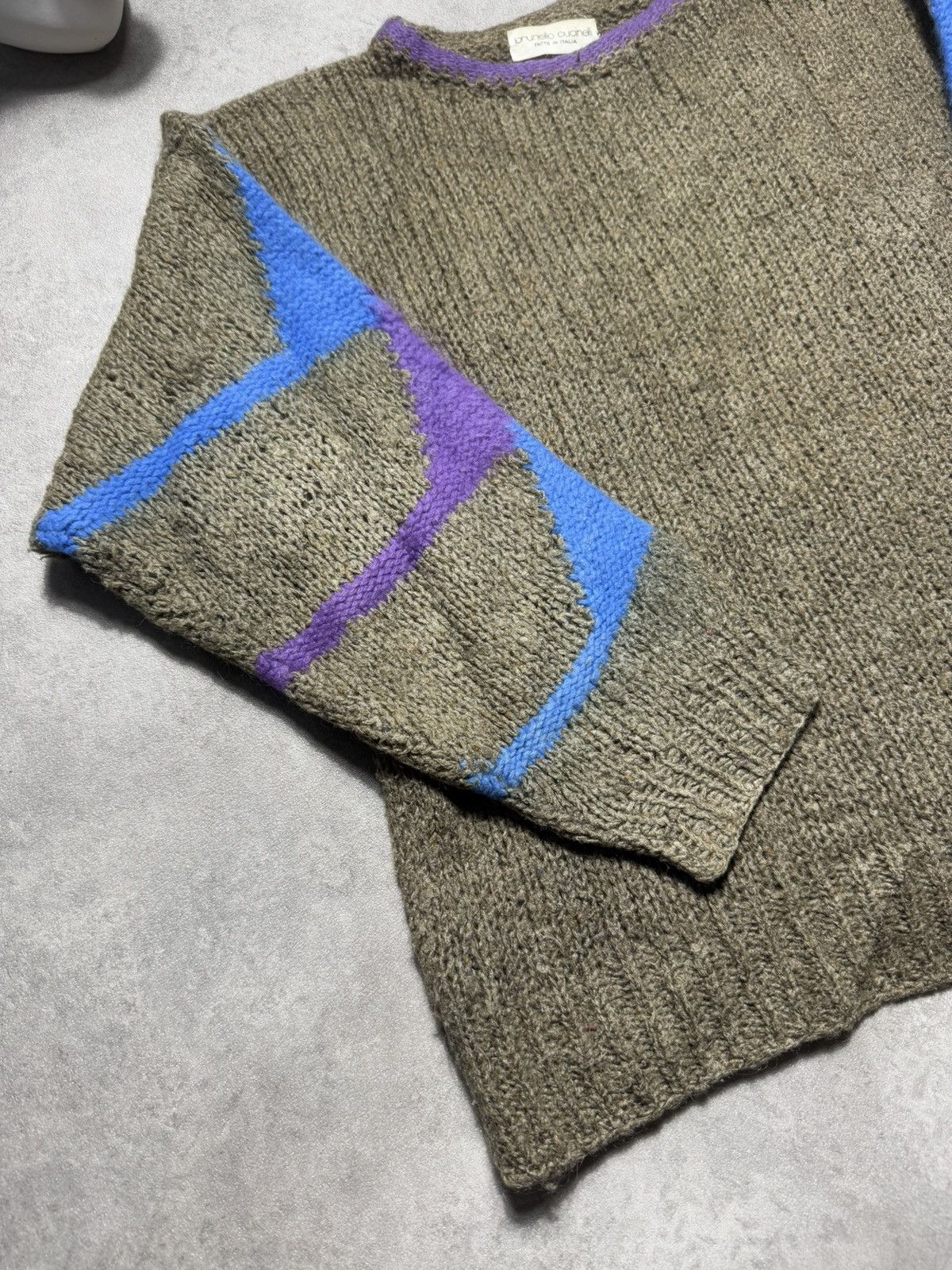 Brunello Cucinelli × Vintage Brunello Cucinelli Sweater Woman Cropped Fit Fatto in Italia Size M / US 6-8 / IT 42-44 - 3 Thumbnail