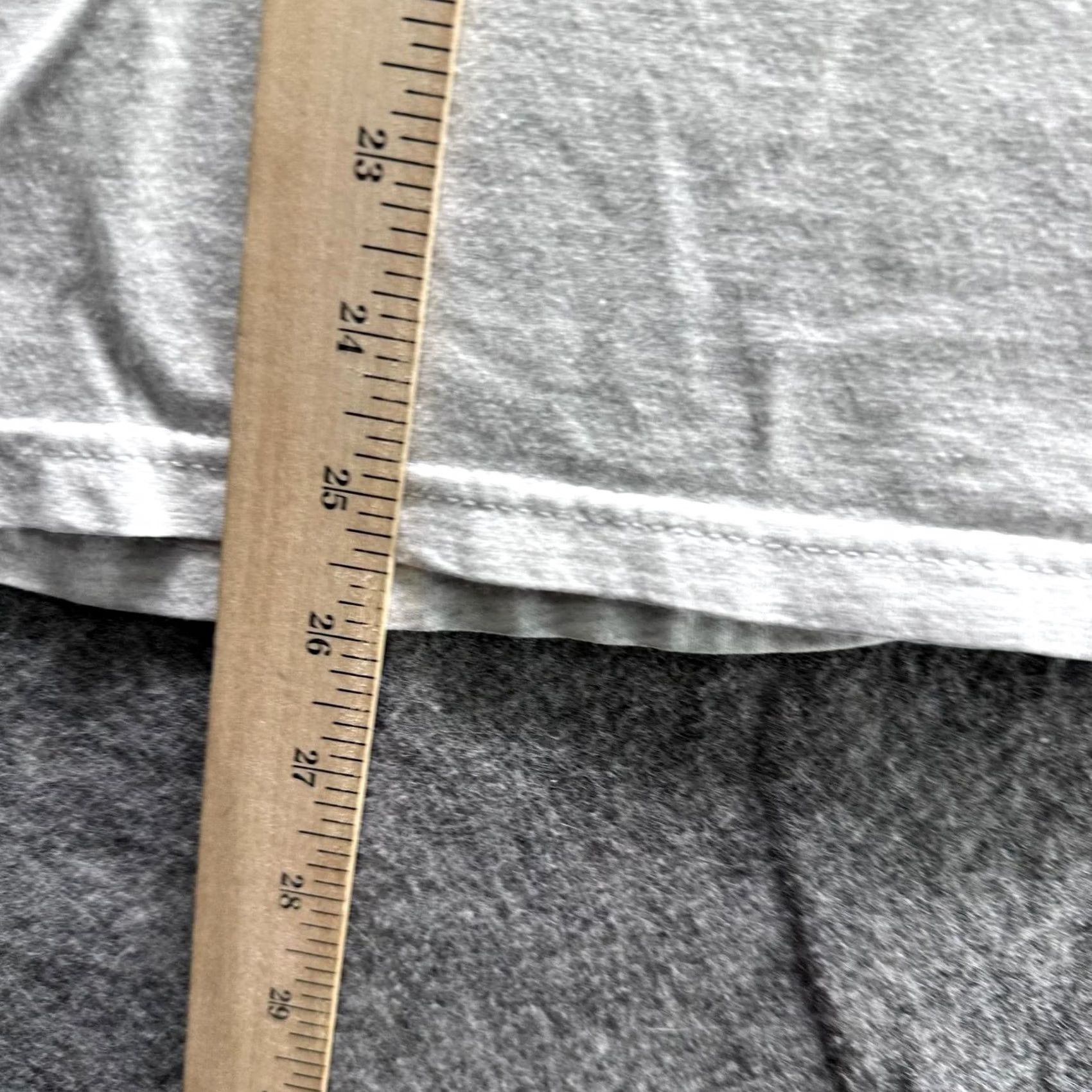 Hanes VINTAGE Hanes Shirt Mens M Gray Beefy-T Elk City Idaho Elk Mountain Graphic Heavyweight Size US M / EU 48-50 / 2 - 5 Thumbnail