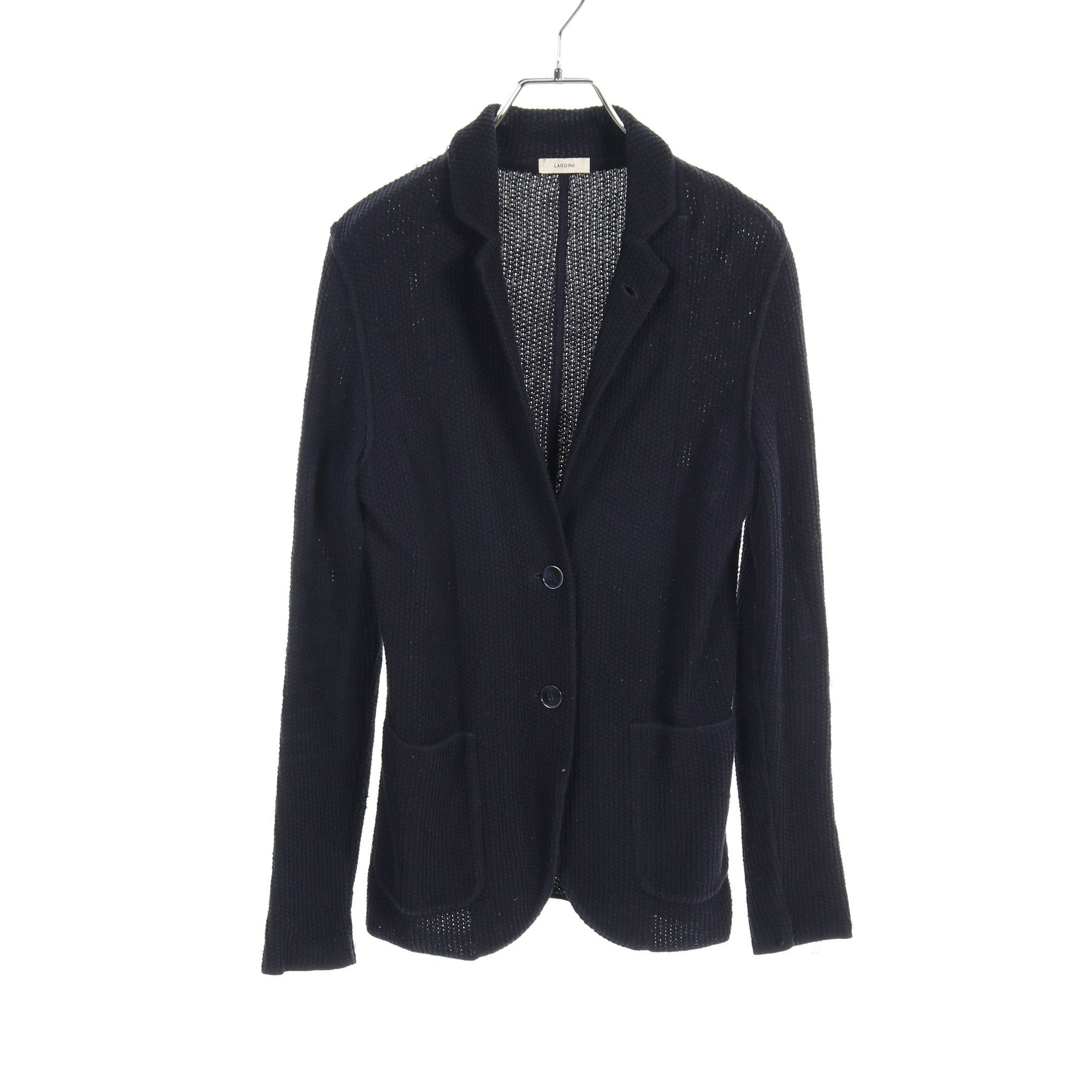 Lardini Lardini Knit Jacket Cotton Navy Size ONE SIZE - 1 Thumbnail