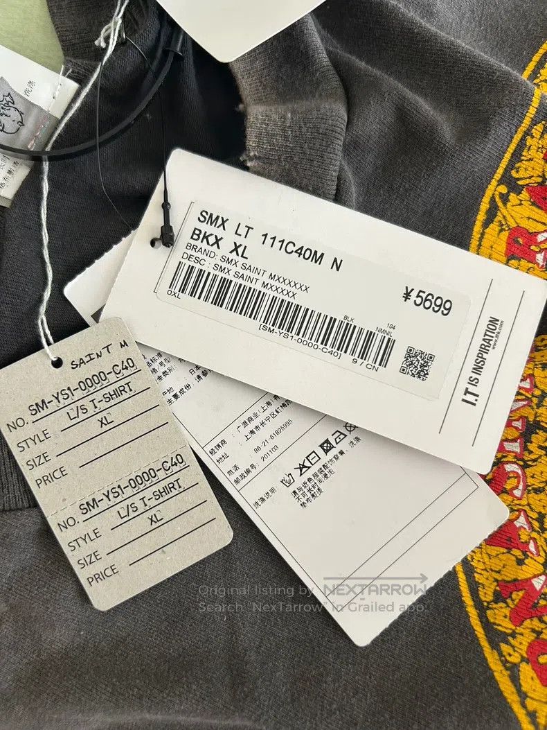 READYMADE Ready Made Born x raised Co-branded Vintage Distressed Clo Size US XL / EU 56 / 4 - 5 Thumbnail