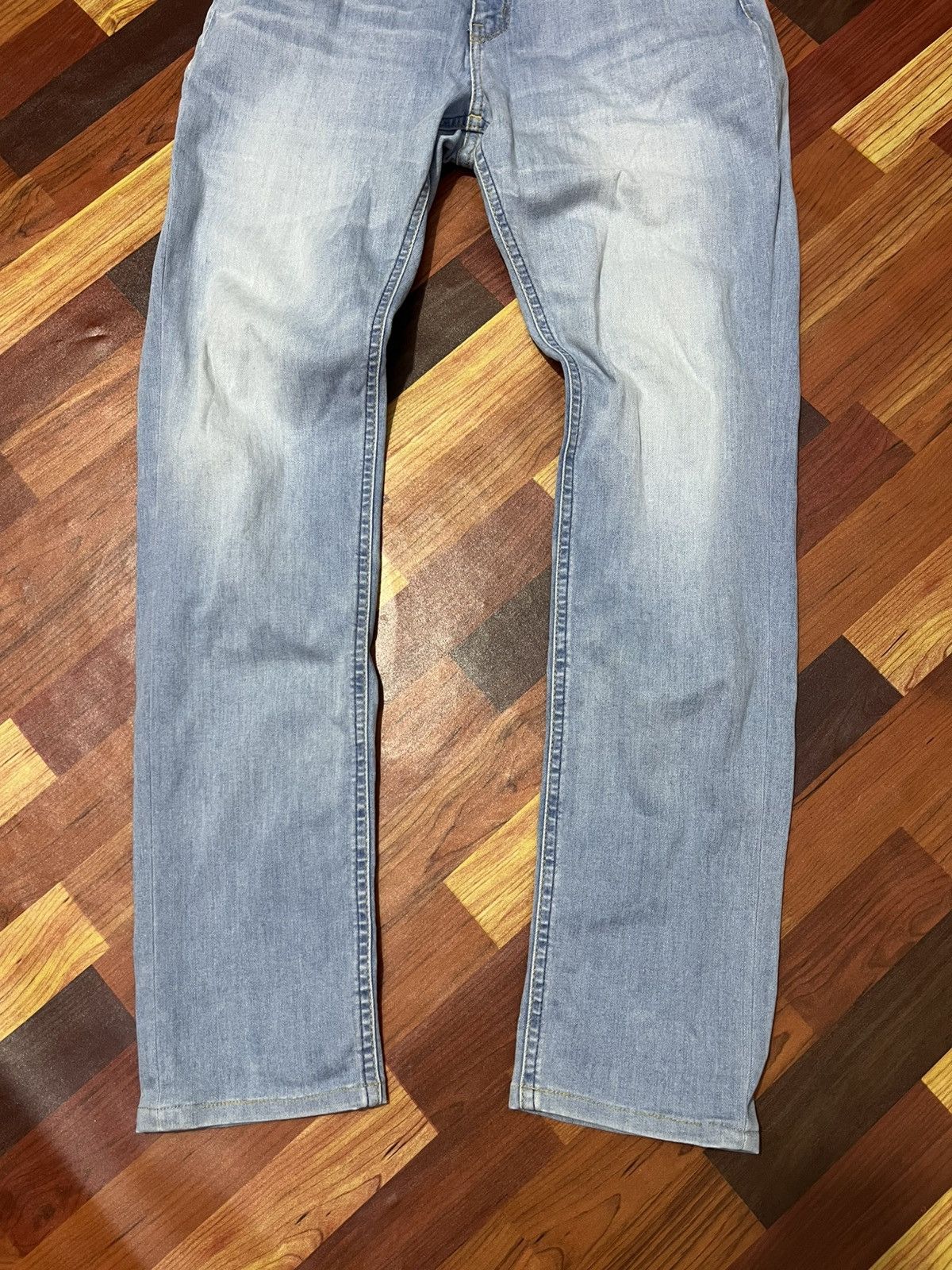 Big John Big John Japan Skinny Fit Light Wash Jeans W30 Size US 30 / EU 46 - 3 Thumbnail