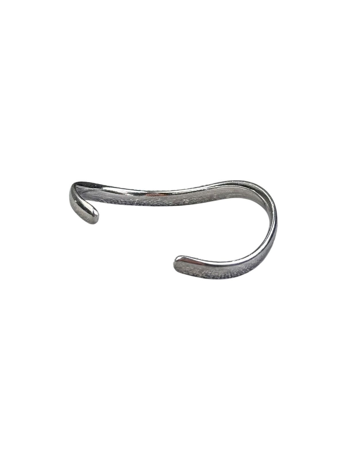 Japanese Brand 2000s JAPANESE MADE ASEMMETRICAL CURVE CUFF BRACELET Size ONE SIZE - 6 Thumbnail