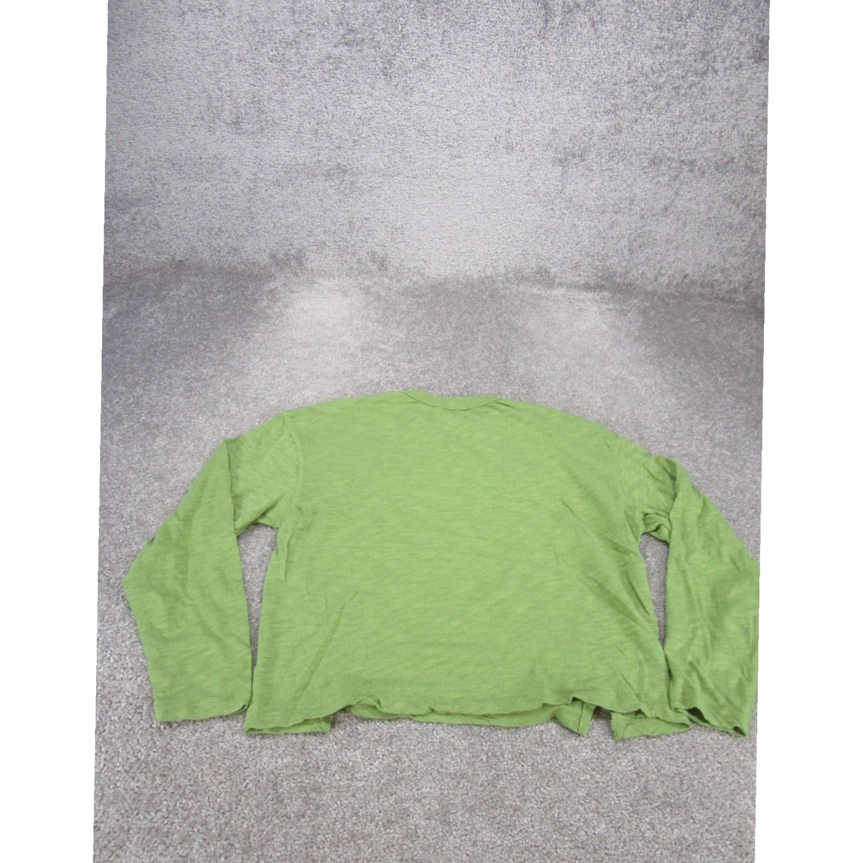 Madewell Womens Green Long Sleeve 2Xs Size Soft Classic Fit Madewell Shirt Tee Size XXS / US 00 / IT 34 - 3 Thumbnail