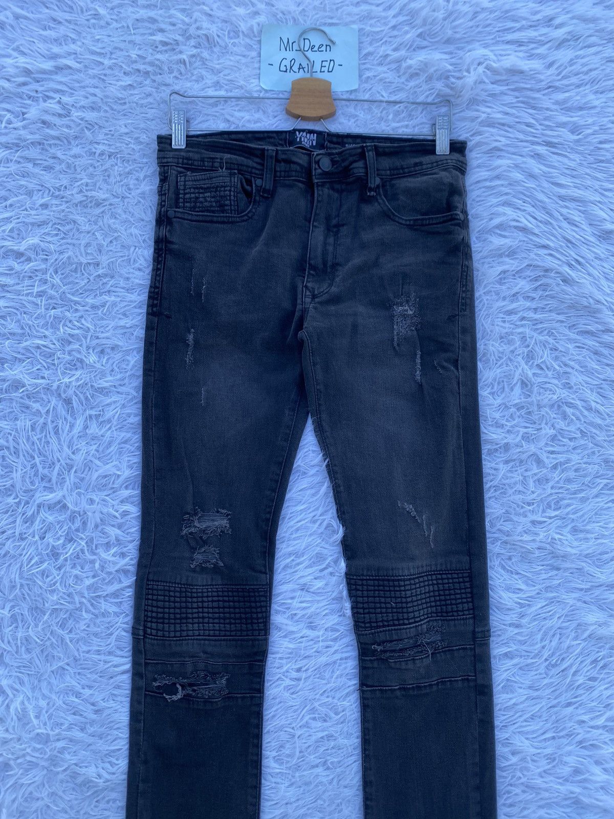 Japanese Brand Rare Vintage Youngmen YMN Max Skinny Jeans/ Denim Size US 32 / EU 48 - 6 Thumbnail