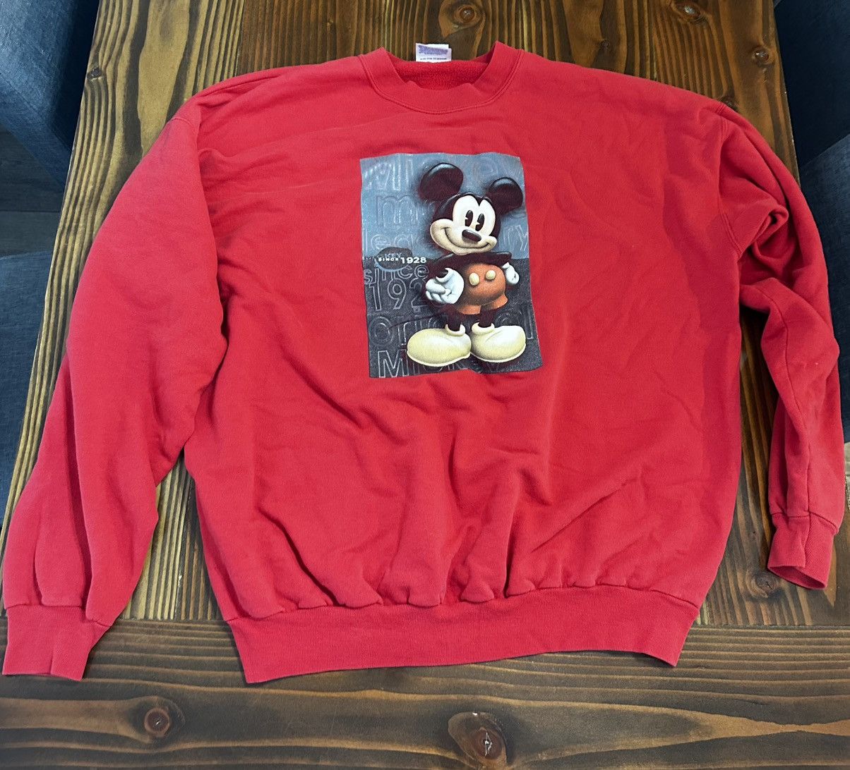 Disney DISNEY Mickey Sweatshirt Adult XL Mickey Mouse Size US XL / EU 56 / 4 - 1 Thumbnail