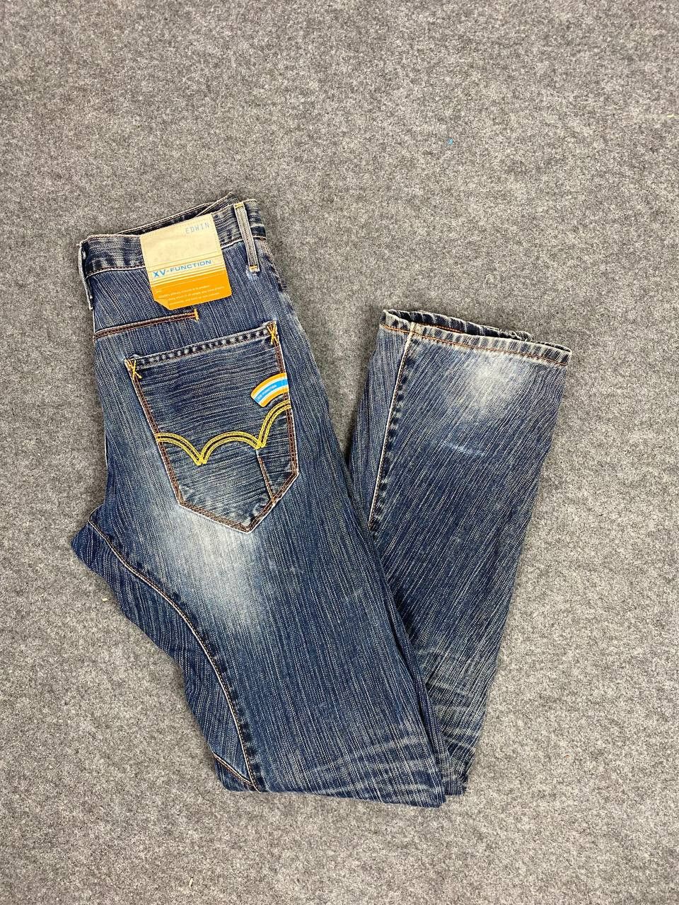 Edwin edwin-xv function curved leg denim nice design Size US 32 / EU 48 - 1 Thumbnail