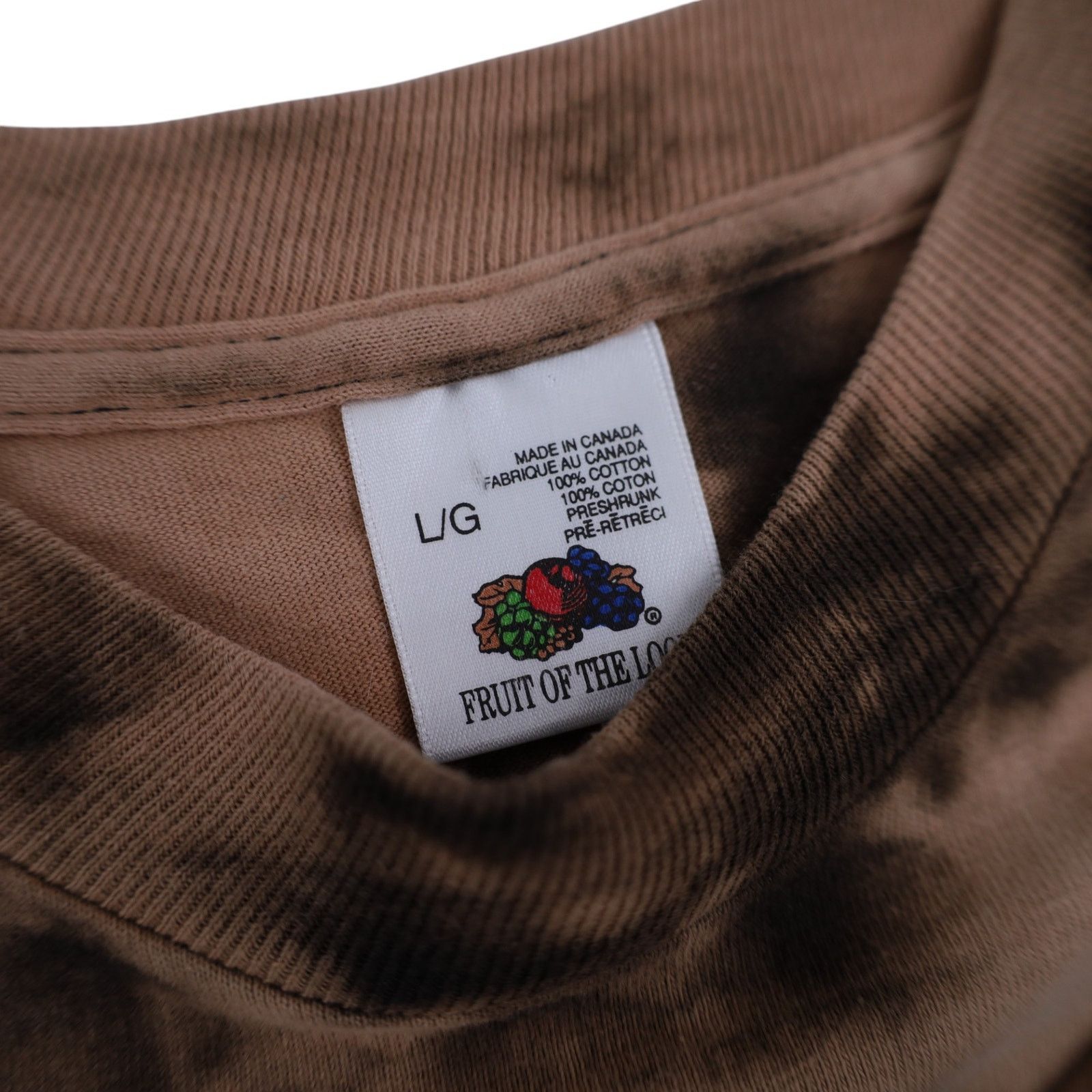 Fruit Of The Loom × Vintage Vintage 90s Native American Rainbow Graphic Tie Dye T Shirt Size US L / EU 52-54 / 3 - 7 Thumbnail