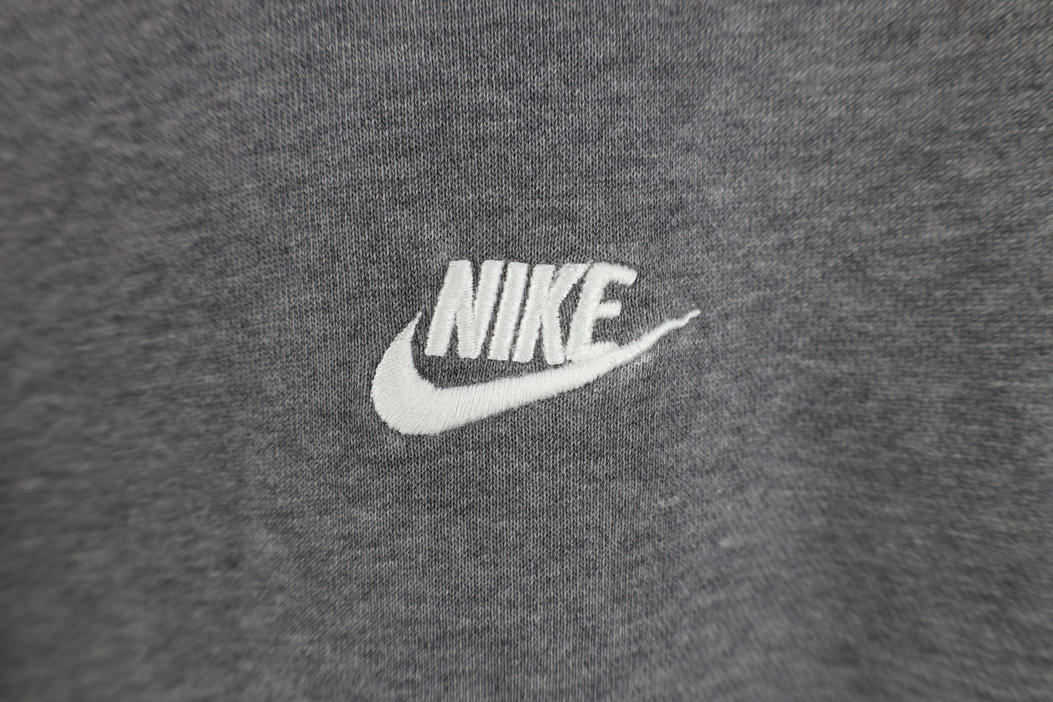 Nike Vintage Nike Travis Scott Mini Swoosh Hoodie Sweatshirt Gray Size US XL / EU 56 / 4 - 4 Thumbnail