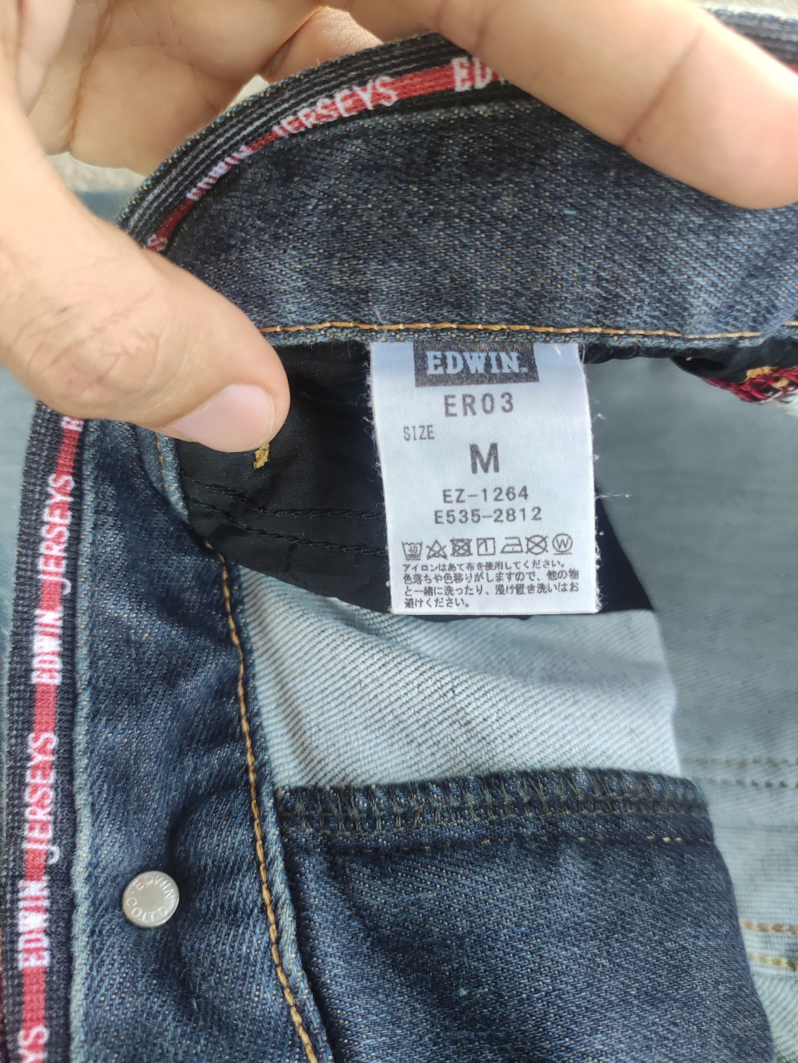 Japanese Brand Vintage Japanese Jean Distressed Faded Denim Pants Size US 34 / EU 50 - 7 Thumbnail