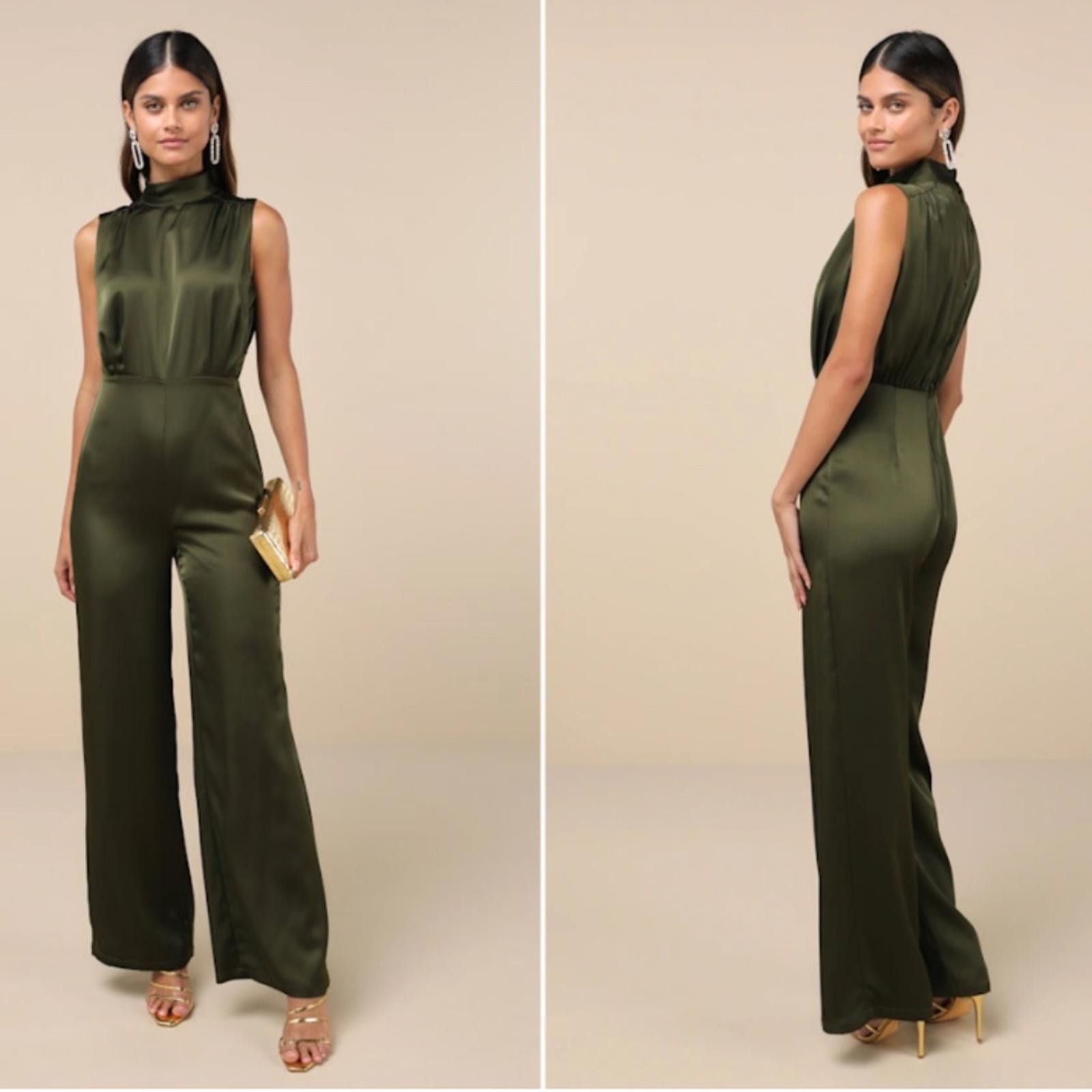 Lulus LULU's Wedding Formal Sexy Elegant Classy Chic Pantsuit Size 26" / US 2 / IT 38 - 4 Thumbnail