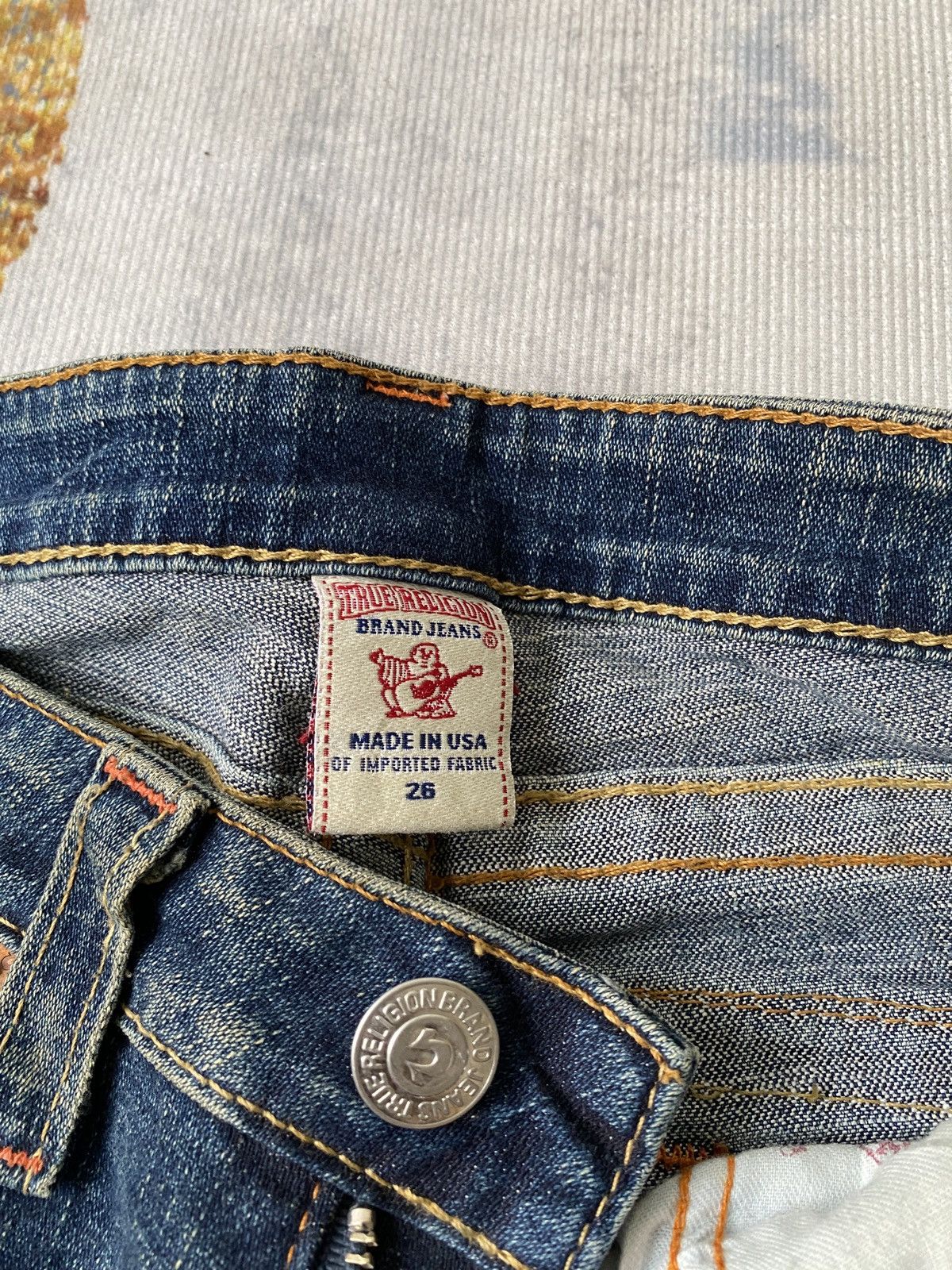 True Religion True Religion Low Rise Flare Denim Size US 26 / EU 42 - 19 Thumbnail