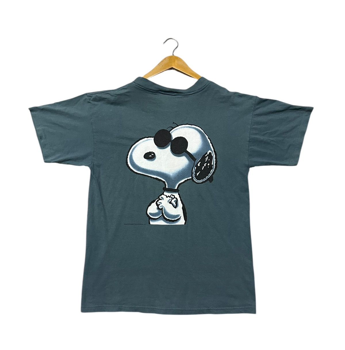 Peanuts 90's SNOOPY JOE COOL "Calvin Klein" Parody Print T-Shirt M Size US M / EU 48-50 / 2 - 2 Thumbnail