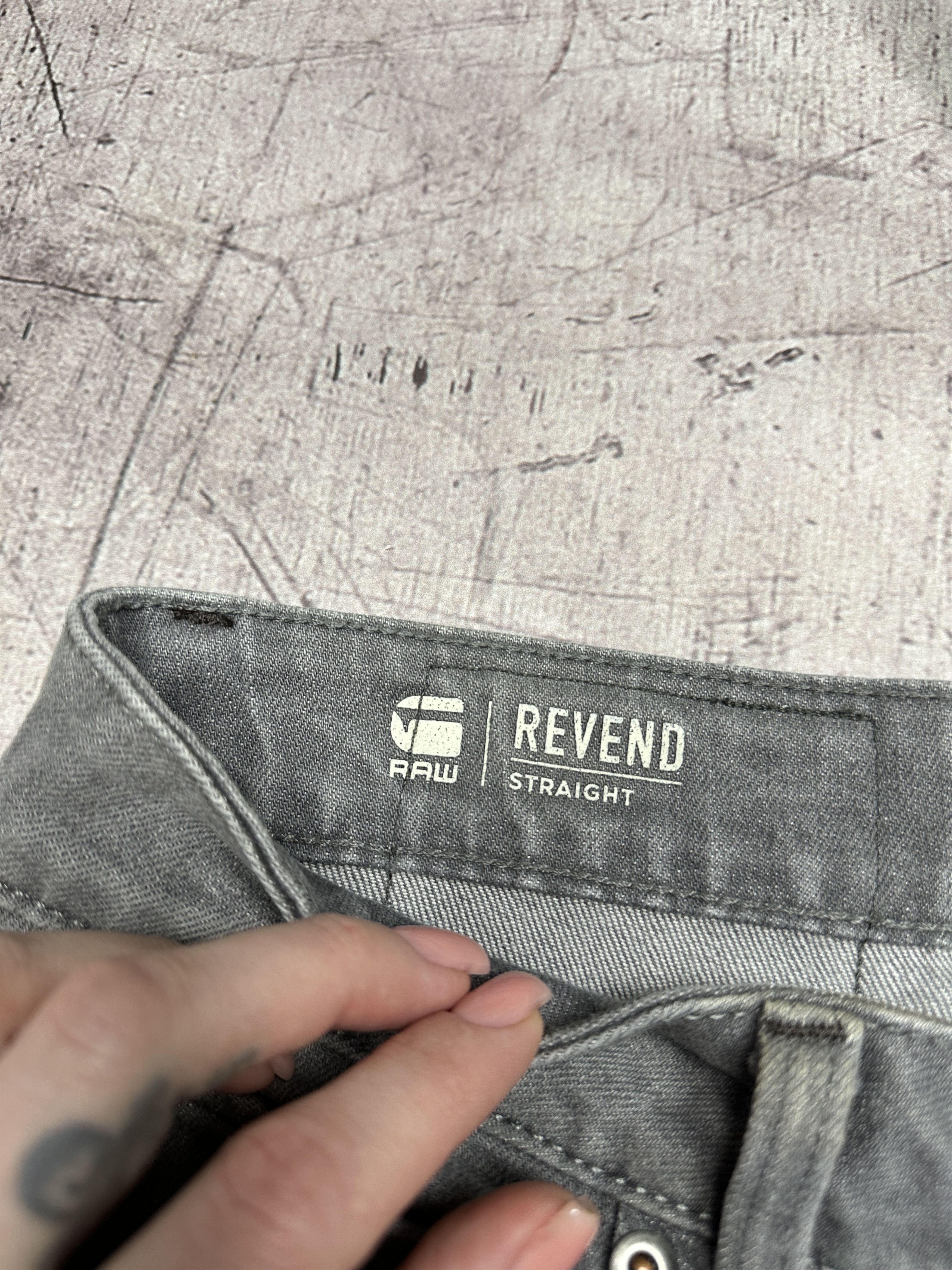 G-Star G Star Raw Mens Revend Straight Denim Pants Jeans Size US 32 / EU 48 - 4 Thumbnail