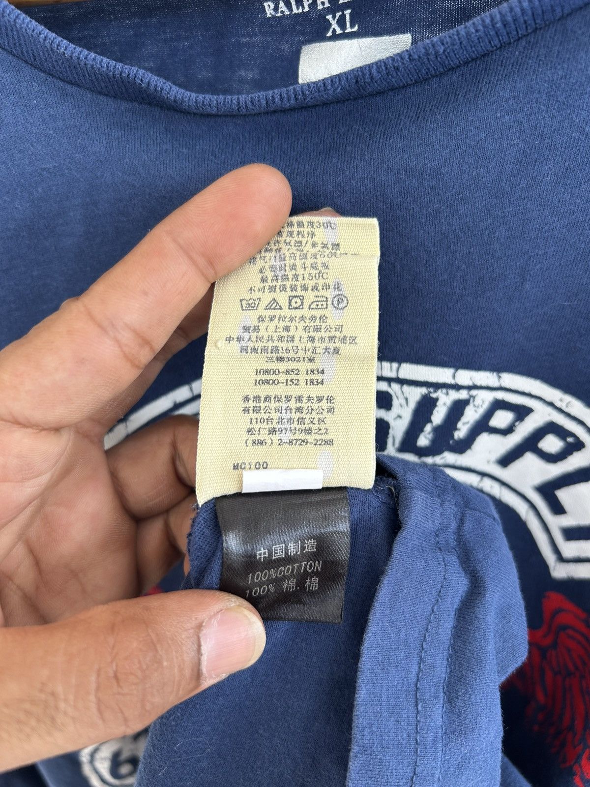 Denim & Supply Ralph Lauren Denim & Supply Fronthit Blue T Size US XL / EU 56 / 4 - 6 Thumbnail