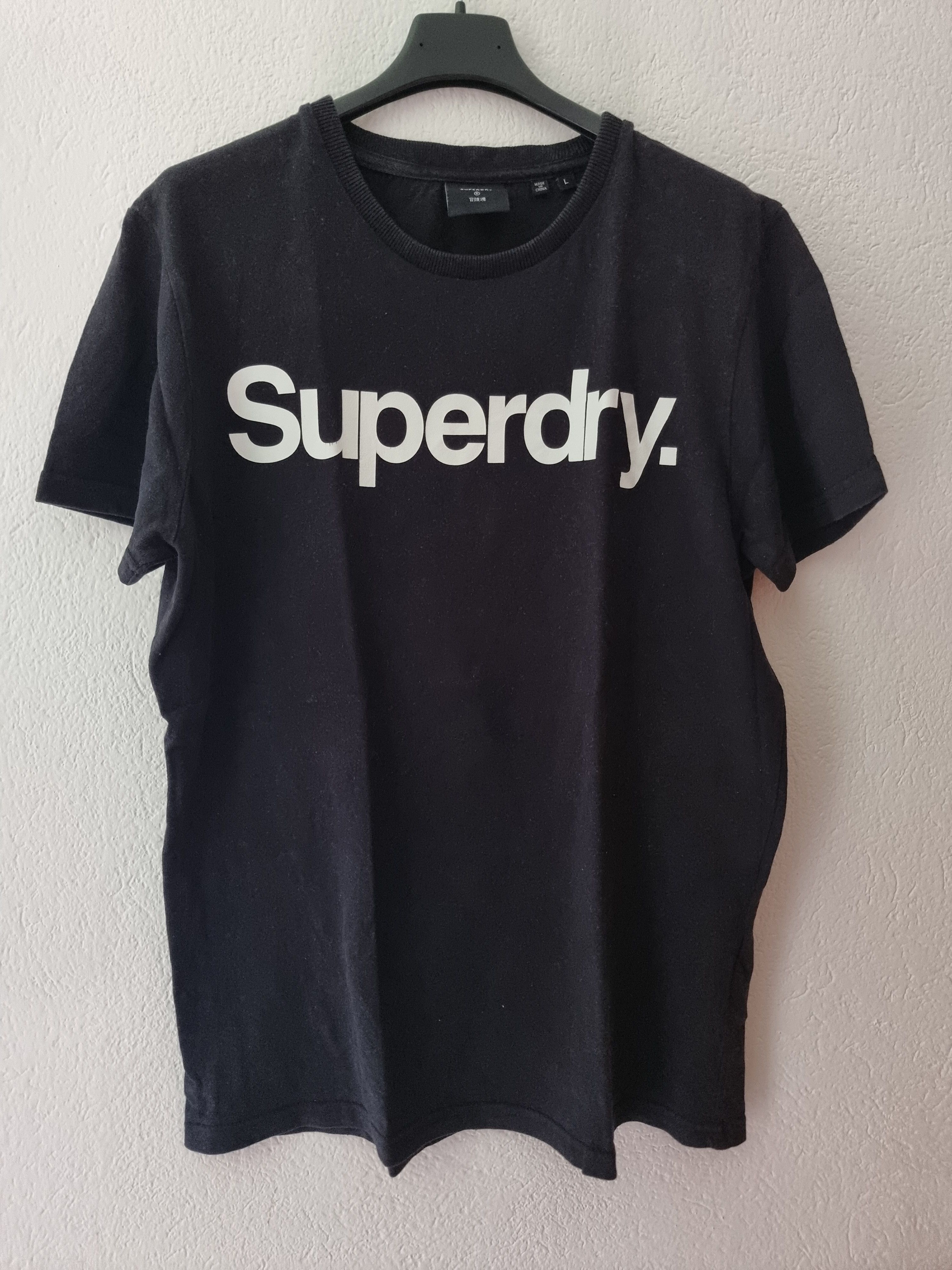 Japanese Brand × Superdry SUPERDRY T-shirt Black Size US L / EU 52-54 / 3 - 1 Thumbnail