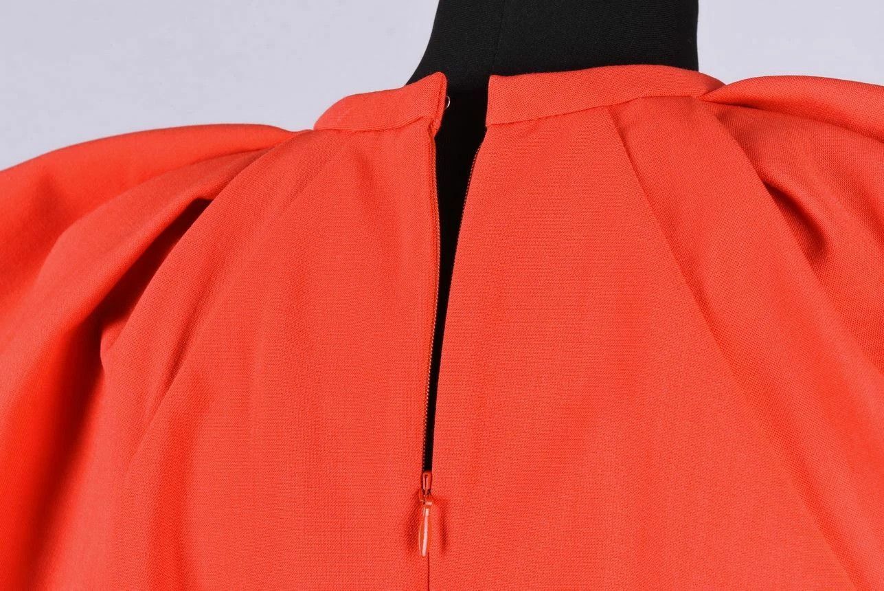 Victoria Beckham Women's Victoria Beckham Ruffle Sleeve Mini Dress Size S Size S / US 4 / IT 40 - 4 Thumbnail