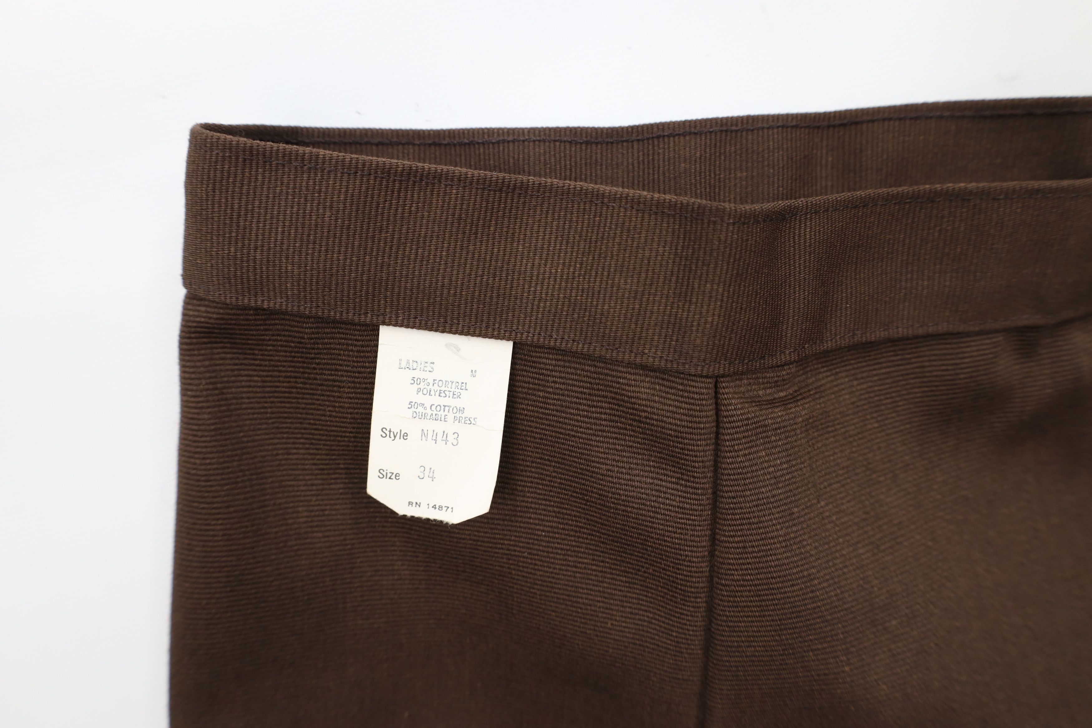 Vintage Deadstock Vintage 70s Streetwear Leg Bell Bottoms Pants USA Size 34" / US 12 / IT 48 - 8 Thumbnail