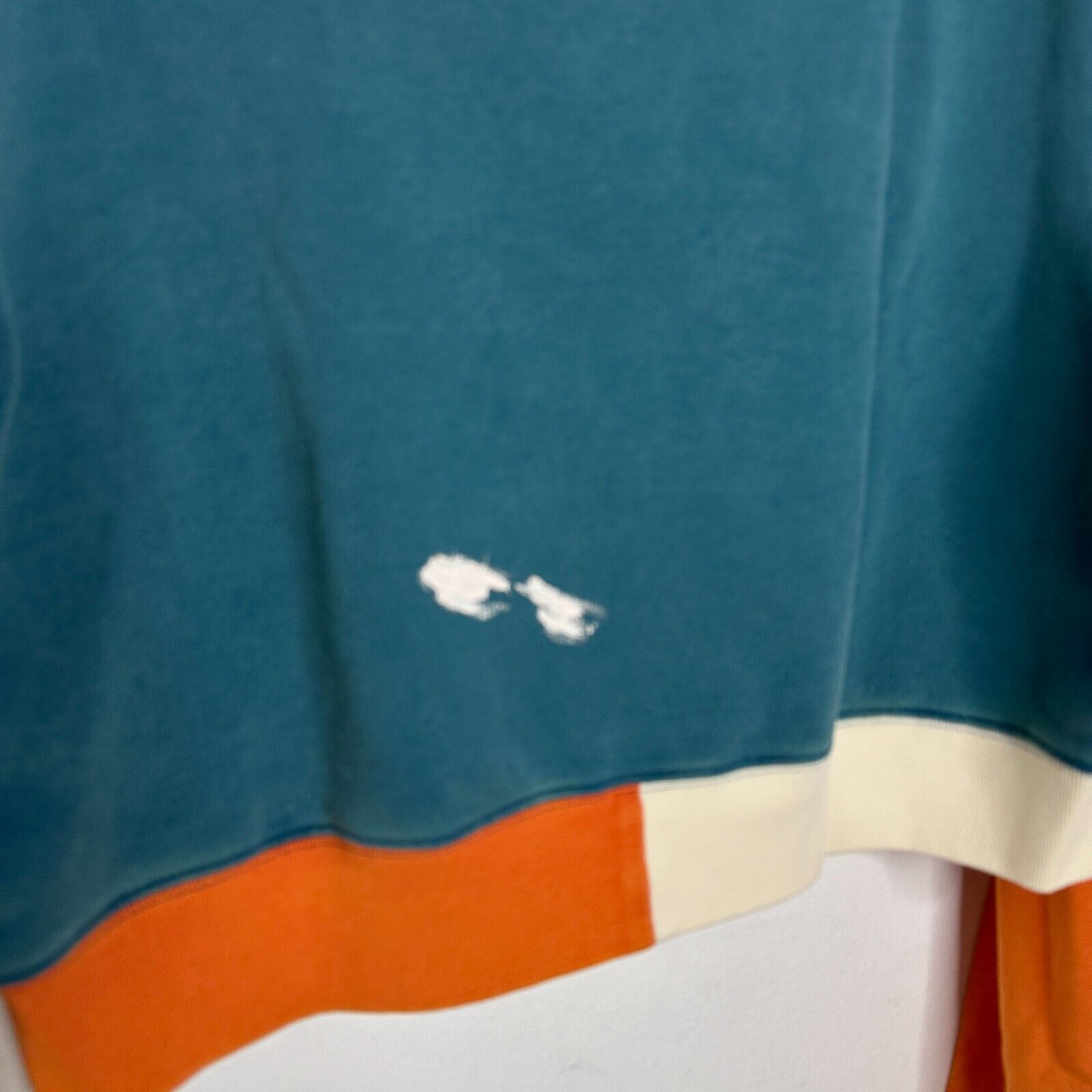 Lanvin Gallery Dept. x Lanvin Orange Cream & Teal Logo Sweatshirt S Size S / US 4 / IT 40 - 7 Thumbnail