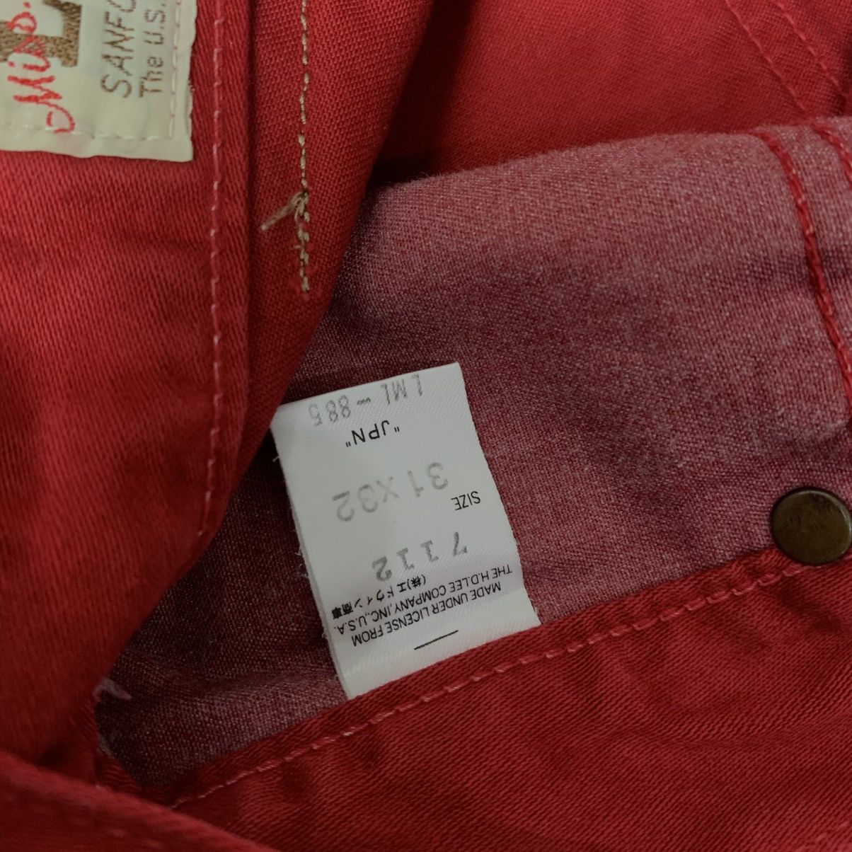 Japanese Brand Miss Lee Flare Jeans Size US 28 / EU 44 - 8 Thumbnail
