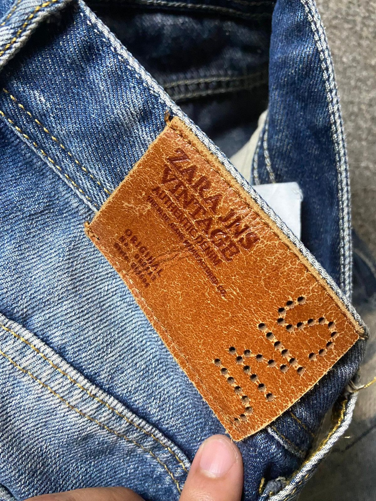 Zara Vintage Zara Denim Collection Distressed Jeans (164) Size US 30 / EU 46 - 5 Thumbnail