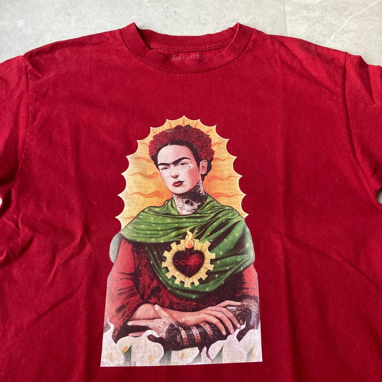 Tribal Streetwear Vintage Tribal The Lower Left Street Art Tattoo Frida Tee Size US M / EU 48-50 / 2 - 2 Thumbnail