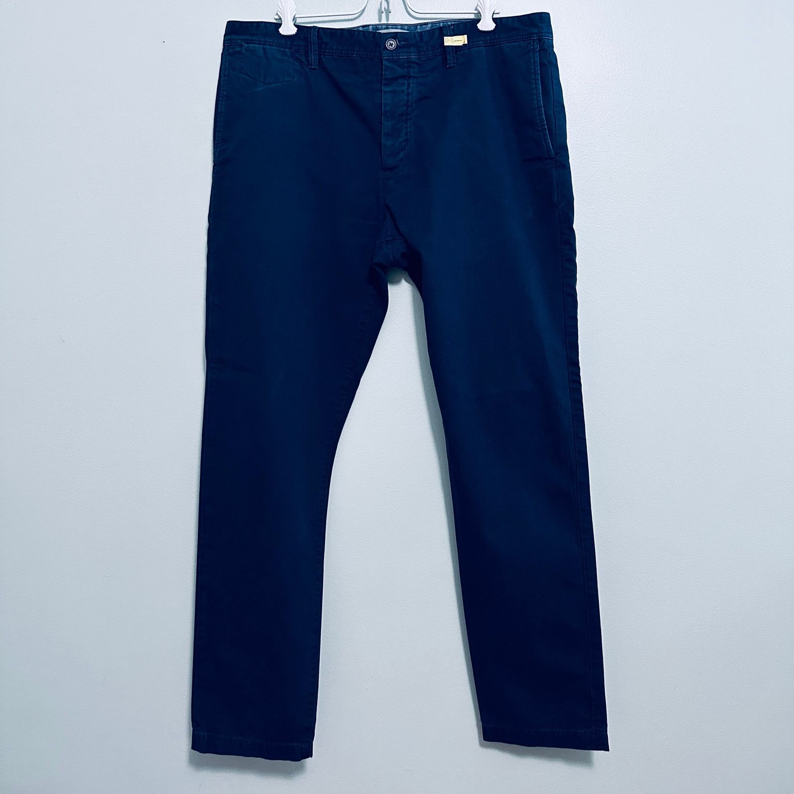 Banana Republic Banana Republic navy Fulton skinny chinos Size US 35 - 2 Thumbnail
