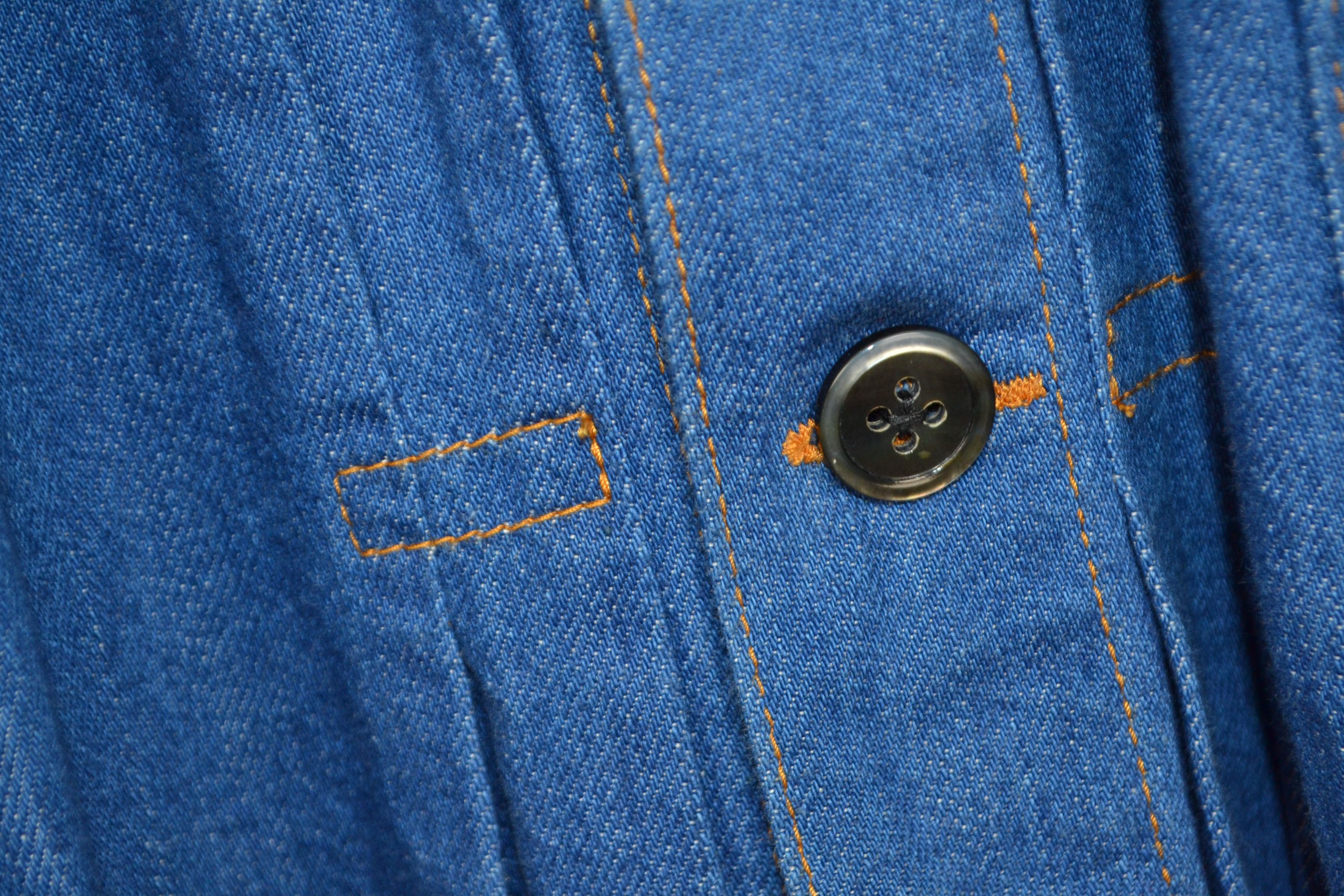 Kapital KAPITAL Gypsy Jacket 8 Oz Denim Type 1 Buckleback Size US M / EU 48-50 / 2 - 3 Thumbnail