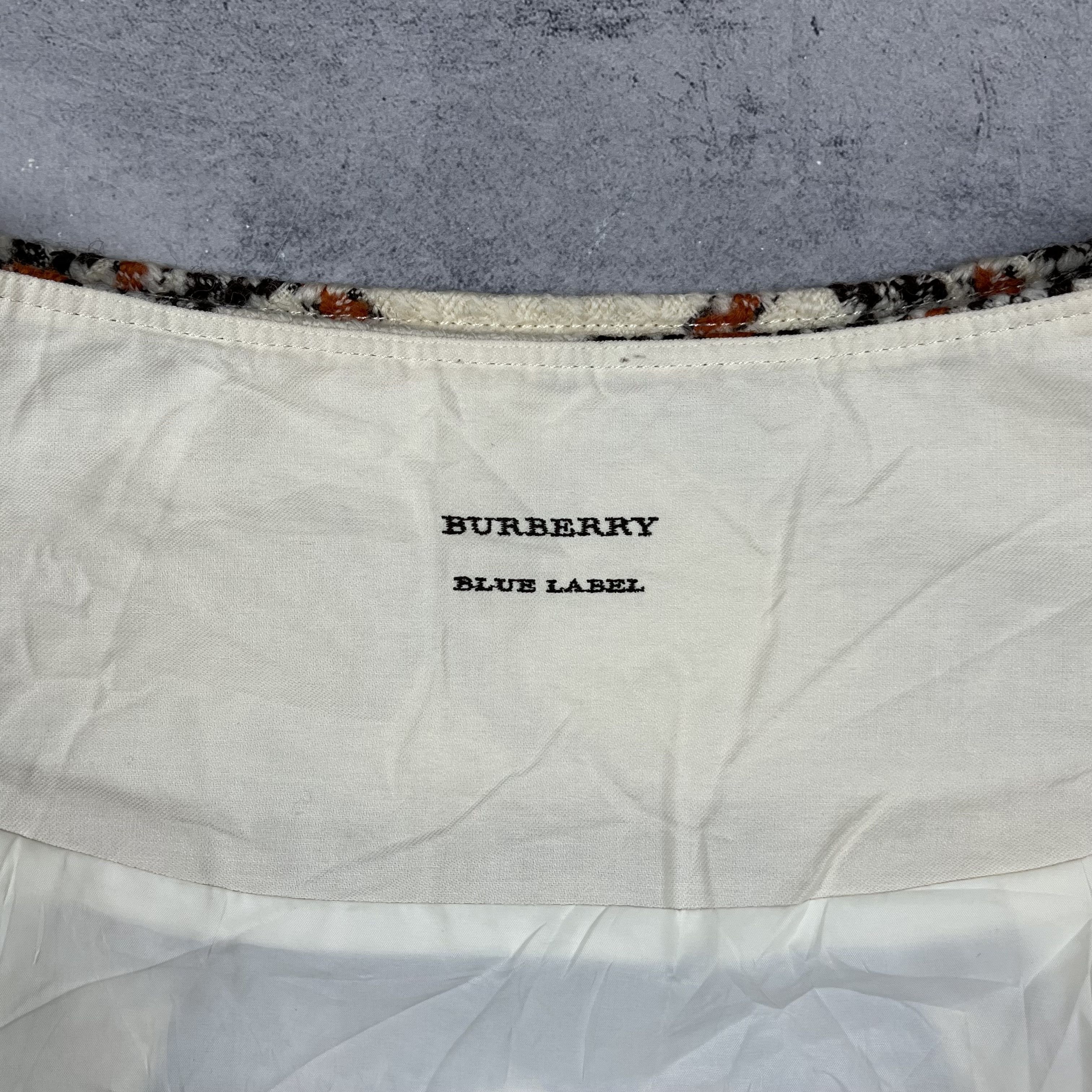 Burberry Burberry Blue Label Wool Tweed Mini Skirt size 38 Size 28" / US 6 / IT 42 - 19 Thumbnail