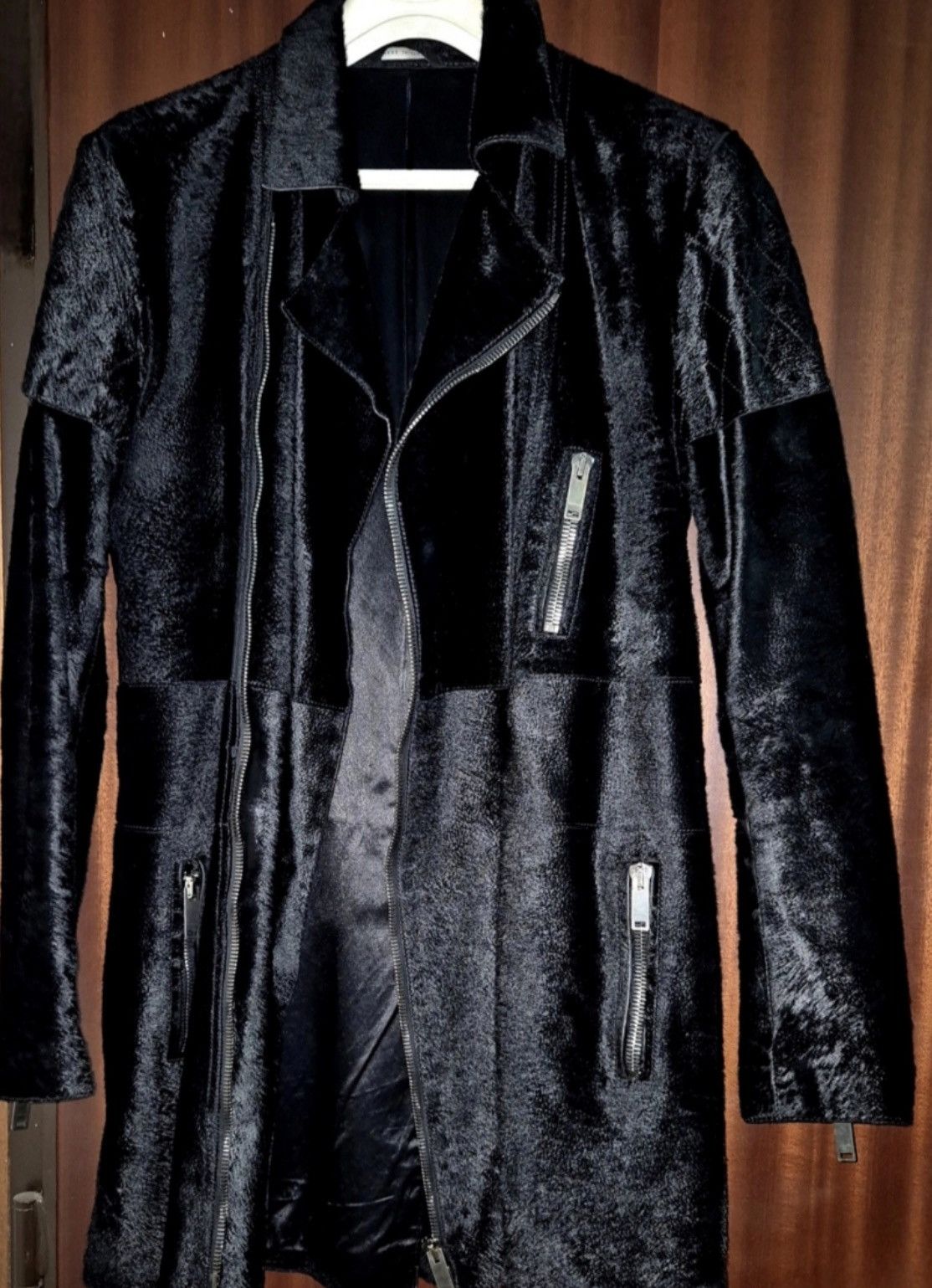Gucci × Tom Ford TOM FORD ERA PONY HAIR LEATHER COAT Size US S / EU 44-46 / 1 - 4 Thumbnail