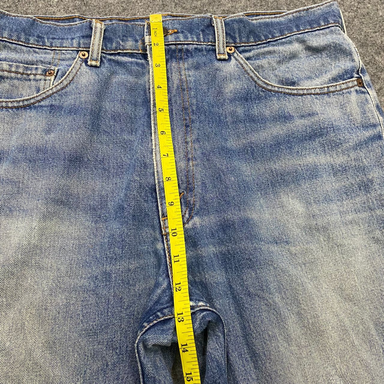 Levi's 💥Vintage 90s Levis Distressed Denim Kurt Cobain Style Size US 34 / EU 50 - 8 Thumbnail