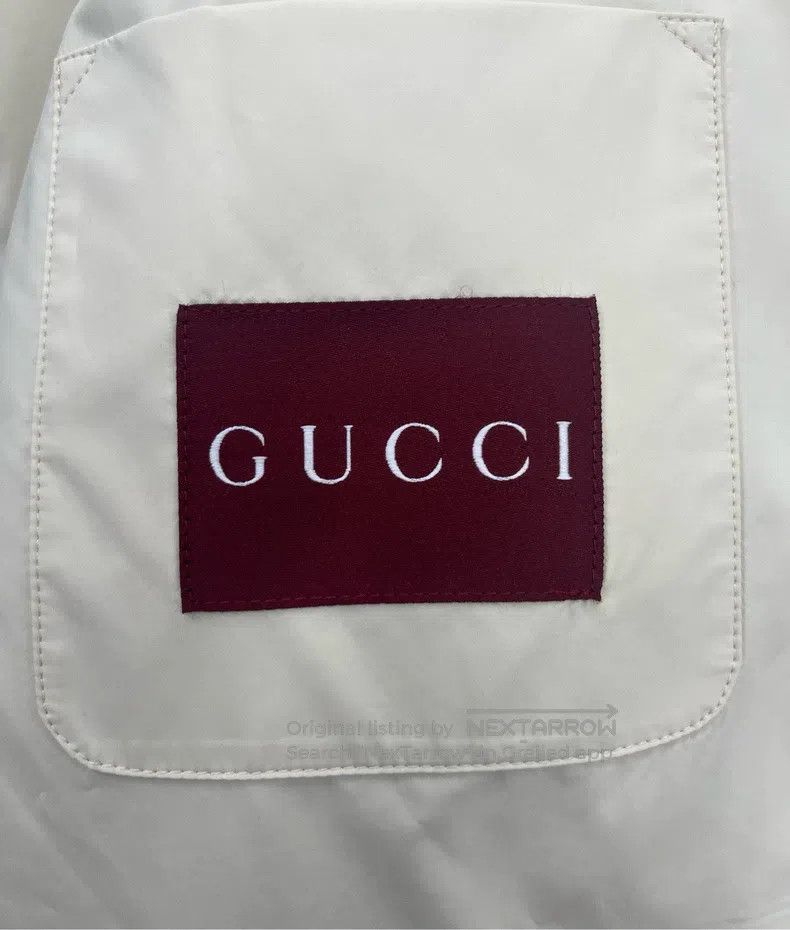 Gucci Gucci Gray double G full-print single-breasted long-sleeve Size US M / EU 48-50 / 2 - 4 Thumbnail
