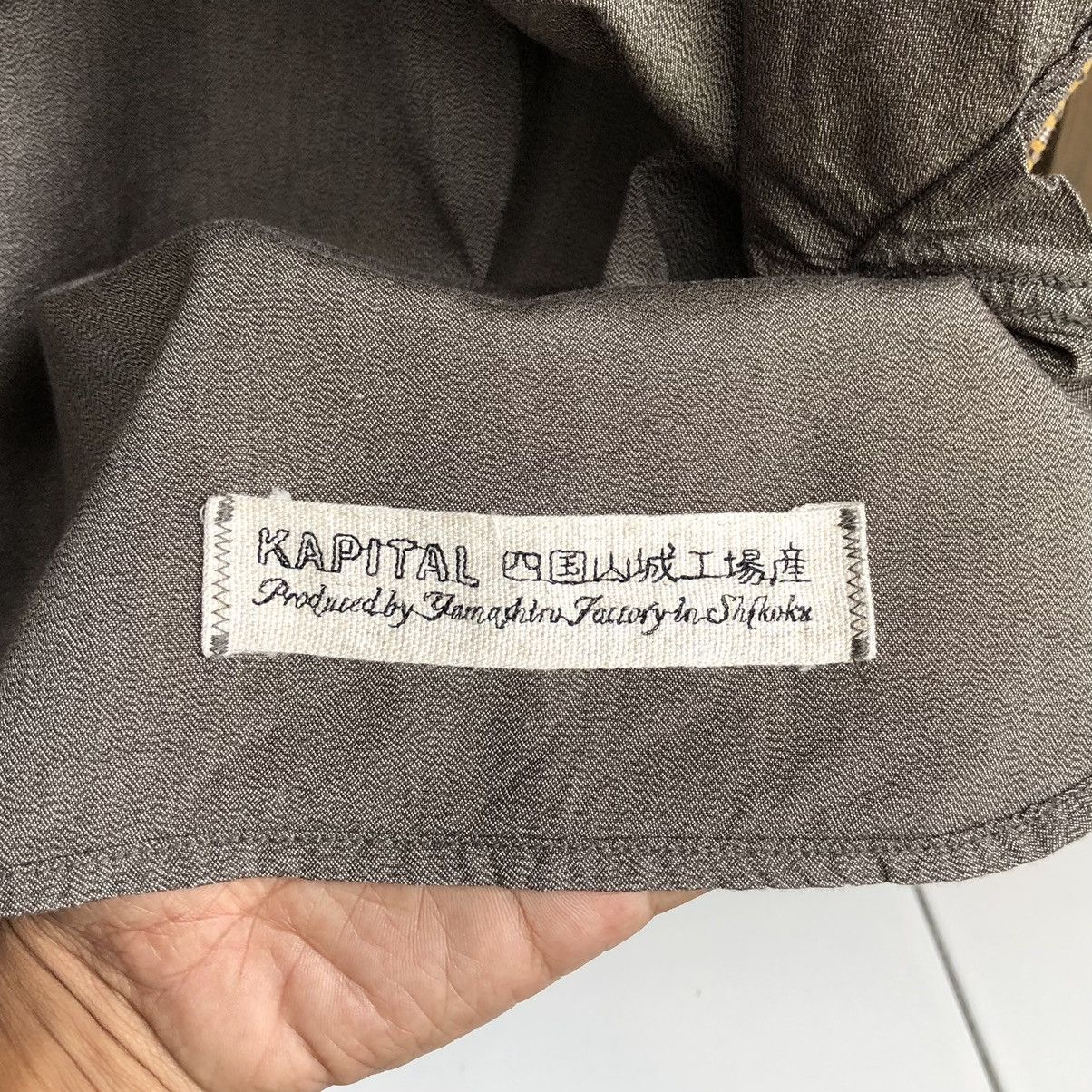 Kapital Vintage KAPITAL by Yashamiro Rayyon Short Sleeve Shirt Size US L / EU 52-54 / 3 - 12 Thumbnail