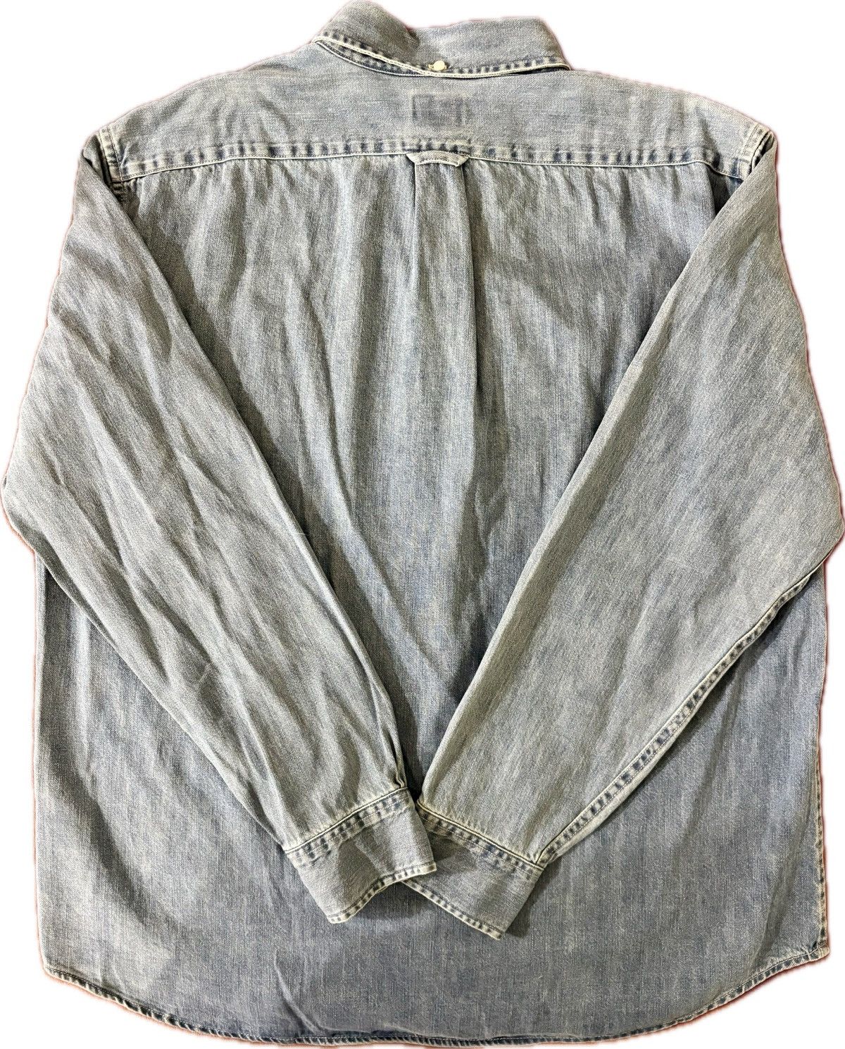 J.Crew J.Crew Denim Button-Down Shirt BC997 (NWT) Size US L / EU 52-54 / 3 - 2 Thumbnail