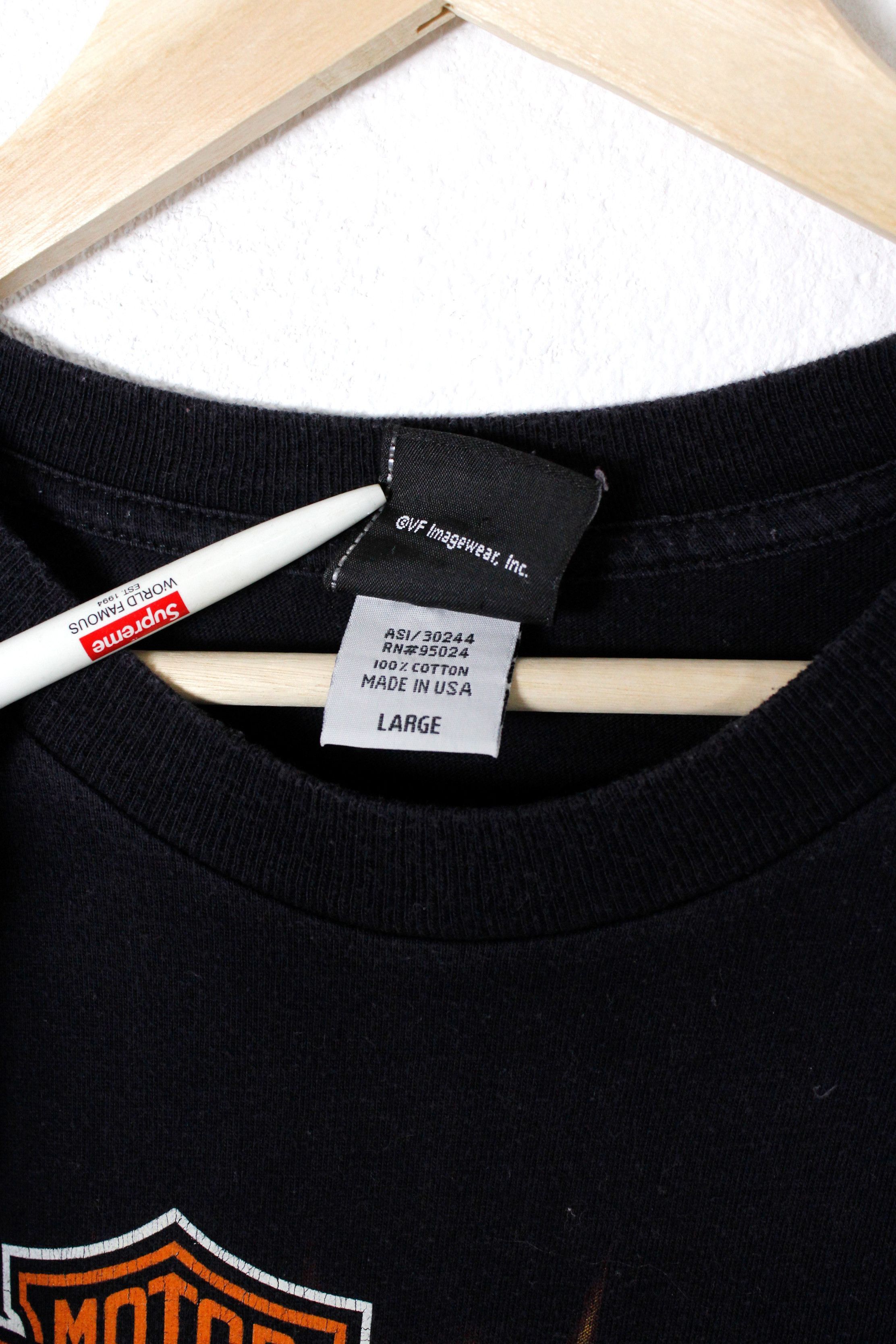 Harley Davidson Vintage Harley Davidson Stratstone Tee Tshirt Y2K 90s Size US L / EU 52-54 / 3 - 3 Thumbnail