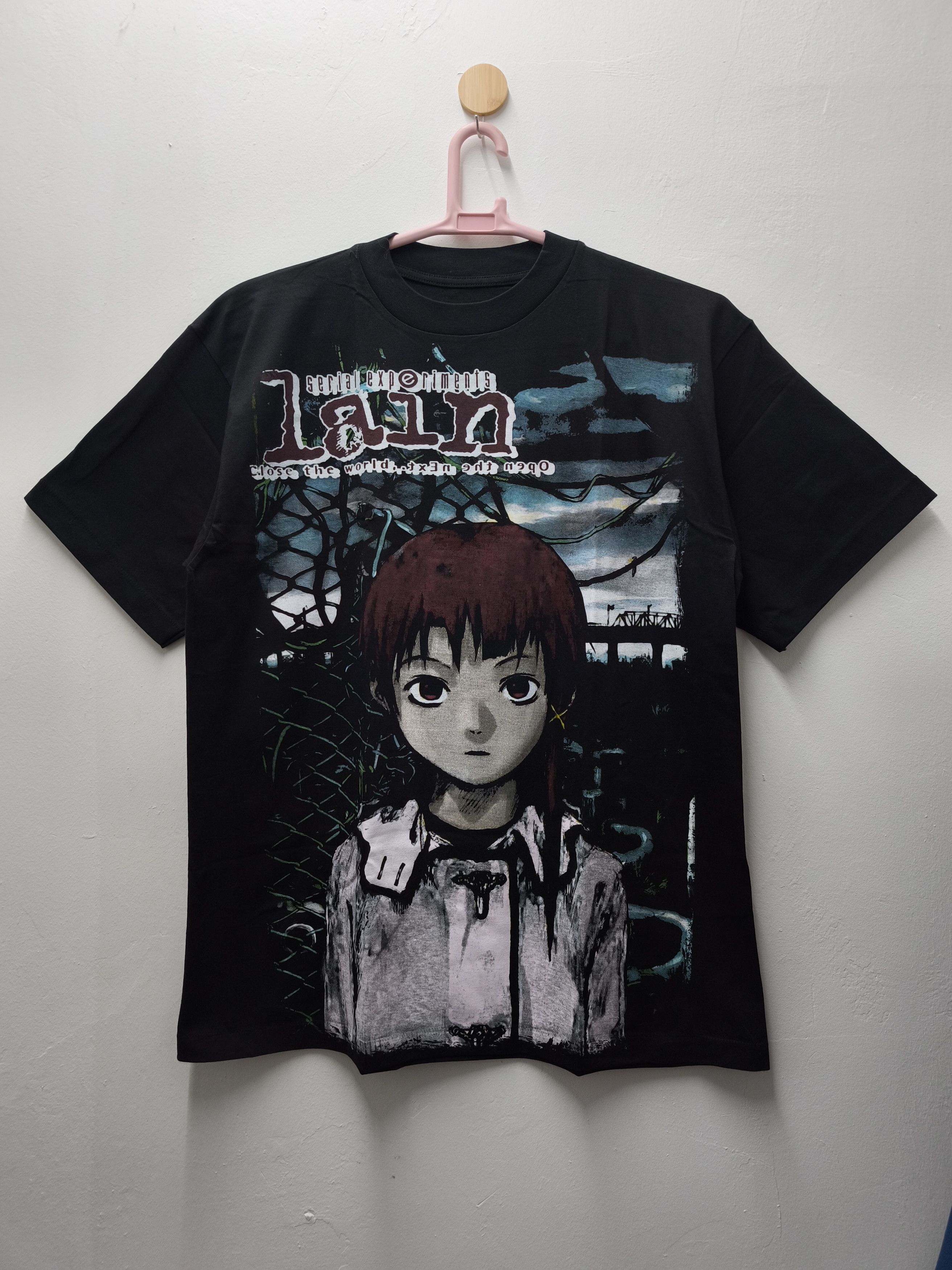 serial experiments lain vintage shirt Vintage lain shirt Serial