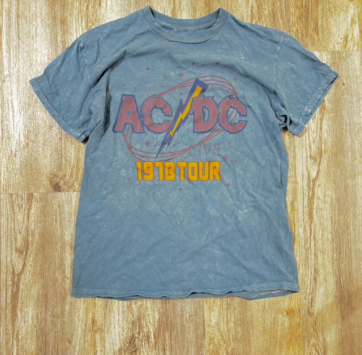 Band Tees × Vintage Vintage AC/DC 1978 tour Tee M Size US M / EU 48-50 / 2 - 1 Thumbnail