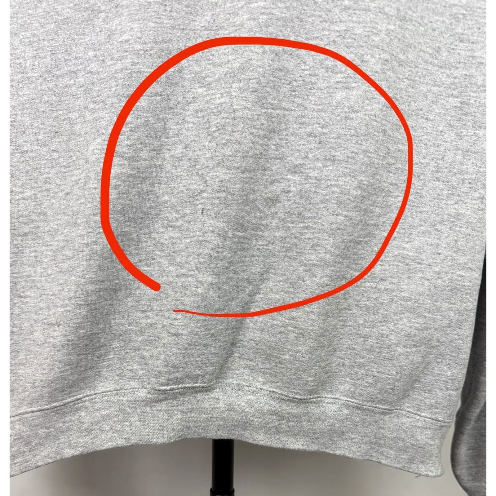 Starter VINTAGE Starter Sweatshirt Mens L Gray Crewneck Distressed Thrashed 90s Grunge Retro Sports Logo Embroidered Sweatshirt Size US L / EU 52-54 / 3 - 6 Thumbnail
