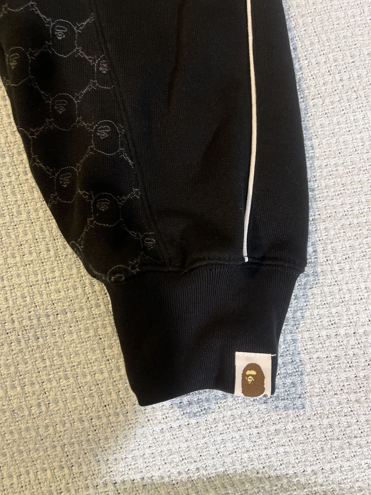 Bape BAPE College Monogram Logo Half Zip Relax Fit Crewneck Size US XXL / EU 58 / 5 - 5 Thumbnail